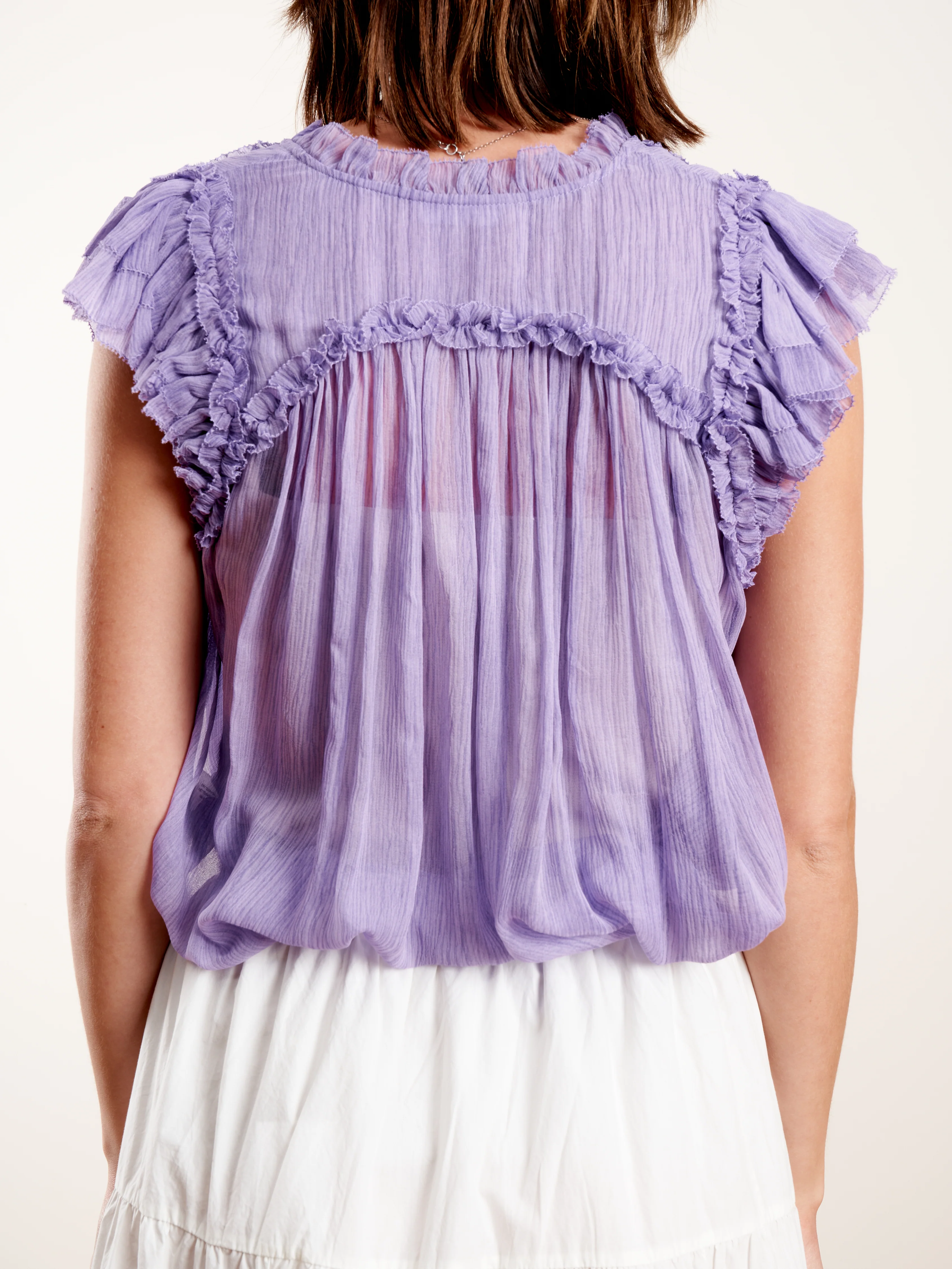 clea top - lavender - Image 4