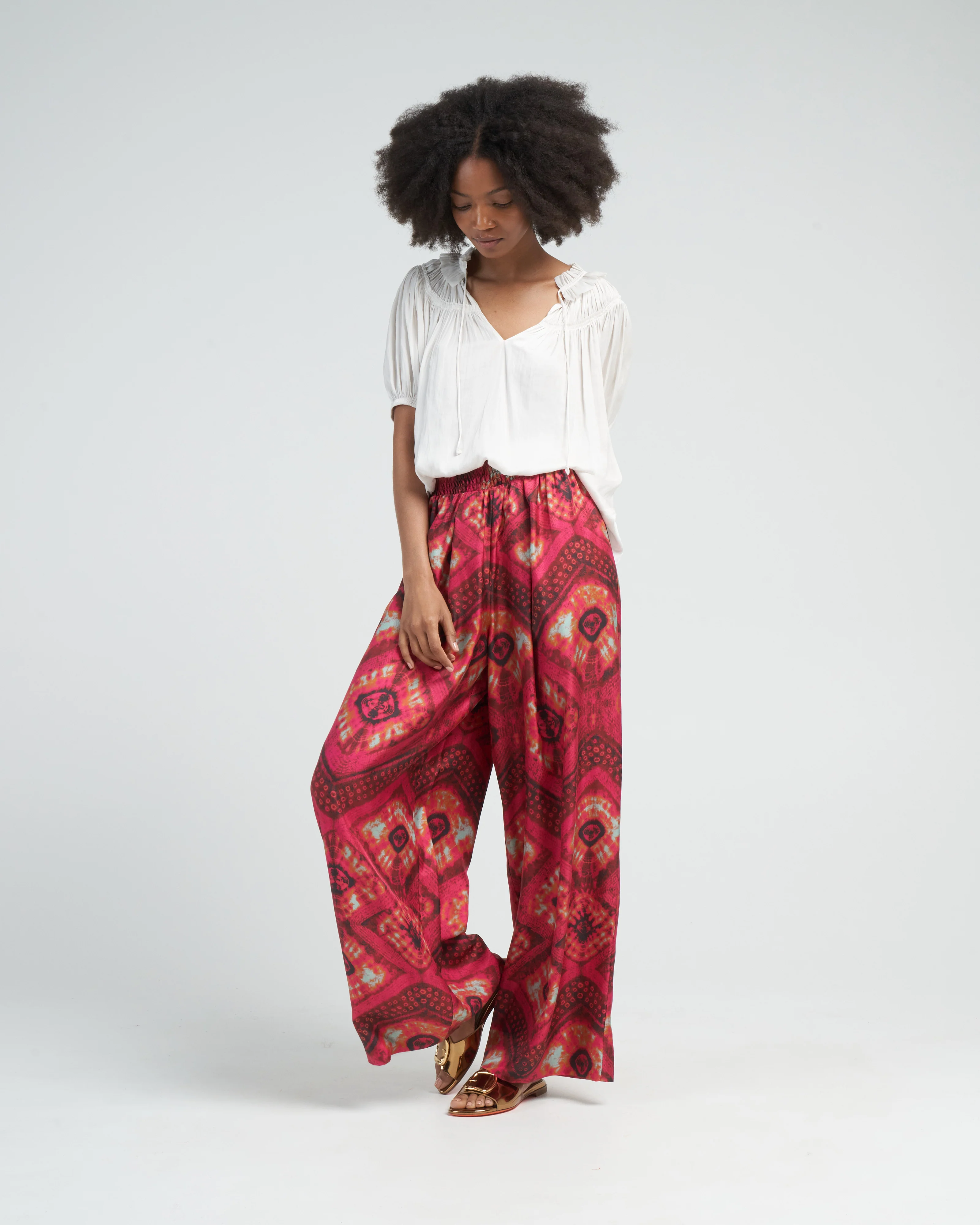 clemence pants - wild rose - Image 2