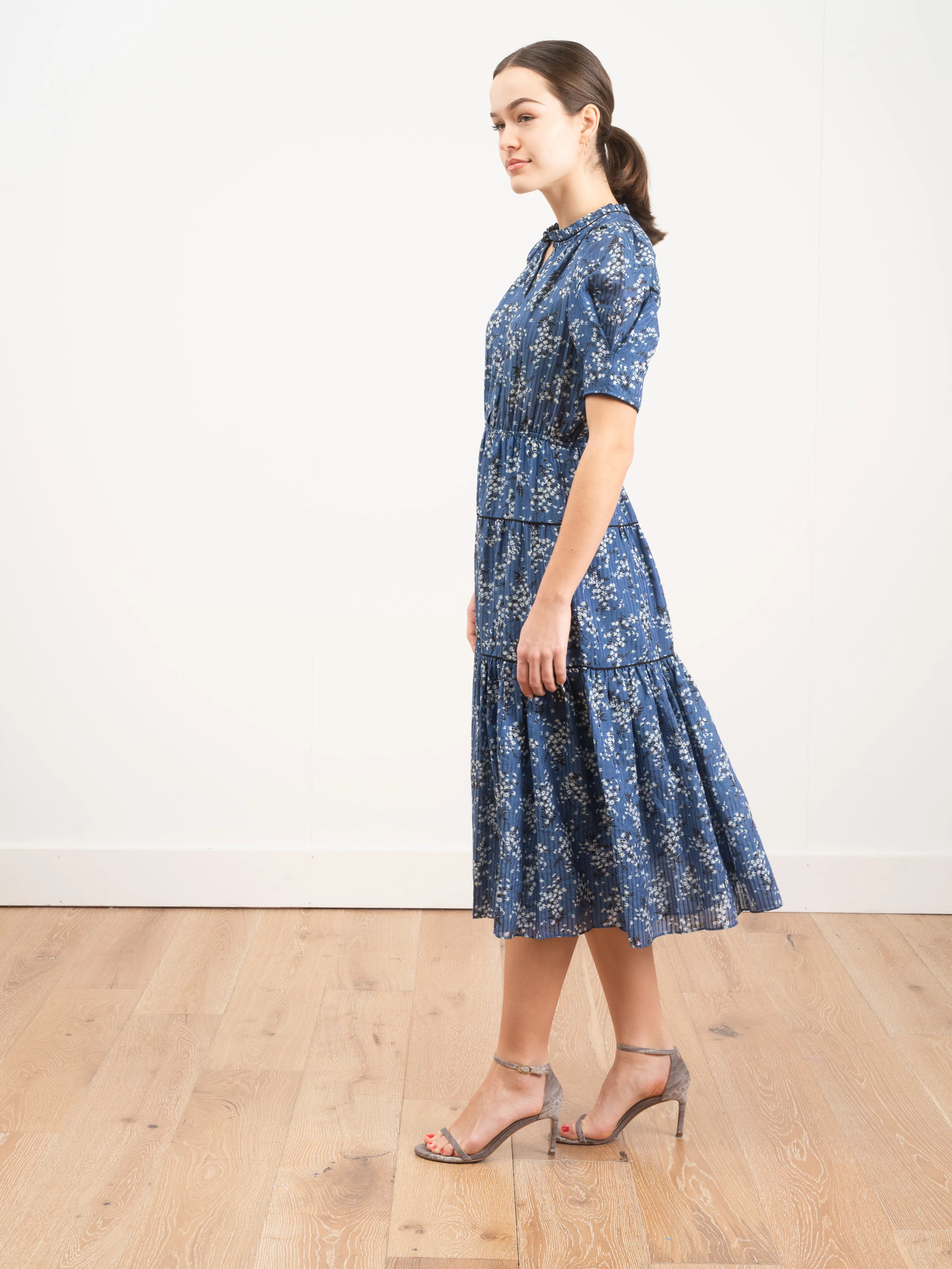 corrine dress - cornflower - Image 3