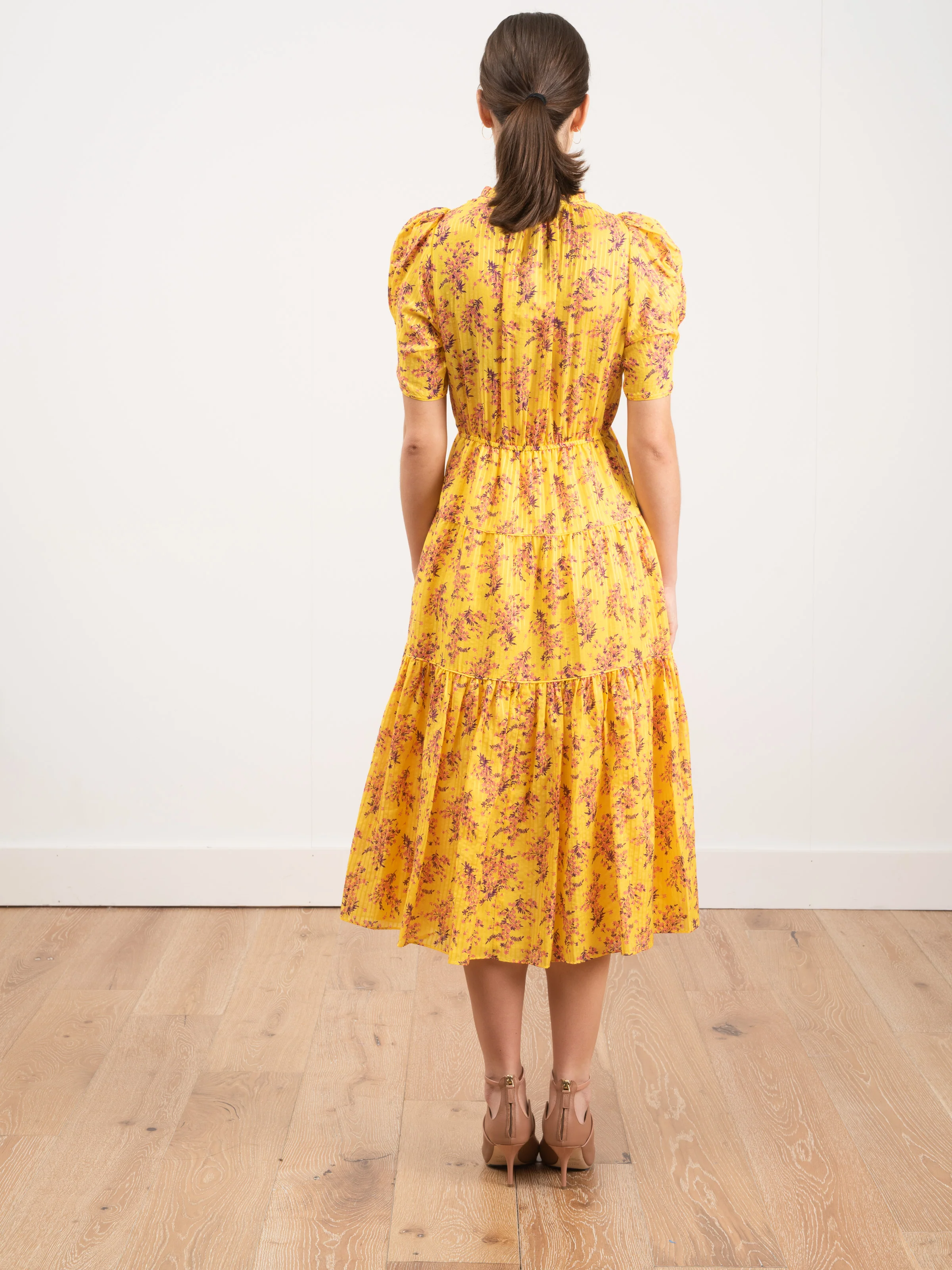 corrine dress - sunflower - Image 4