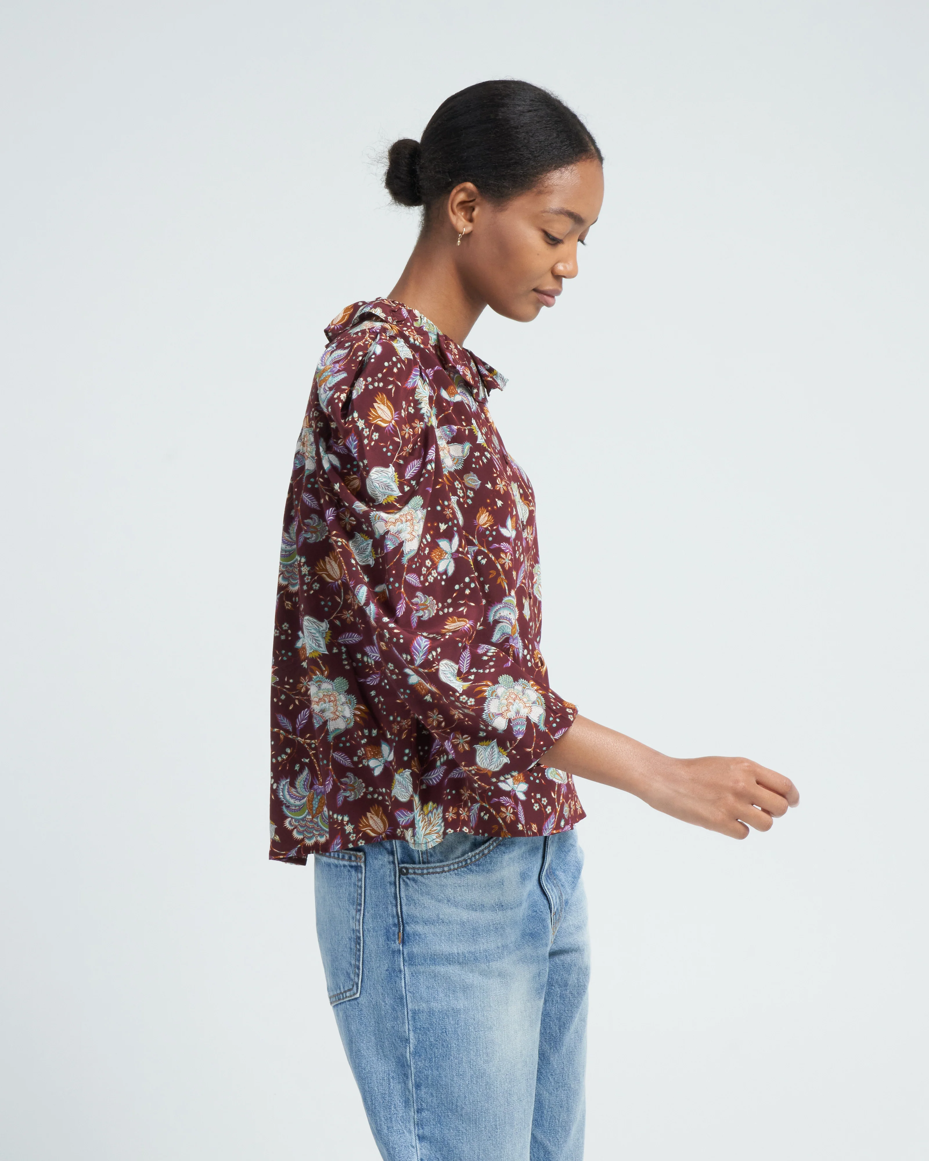 dara blouse - heliotrope - Image 3