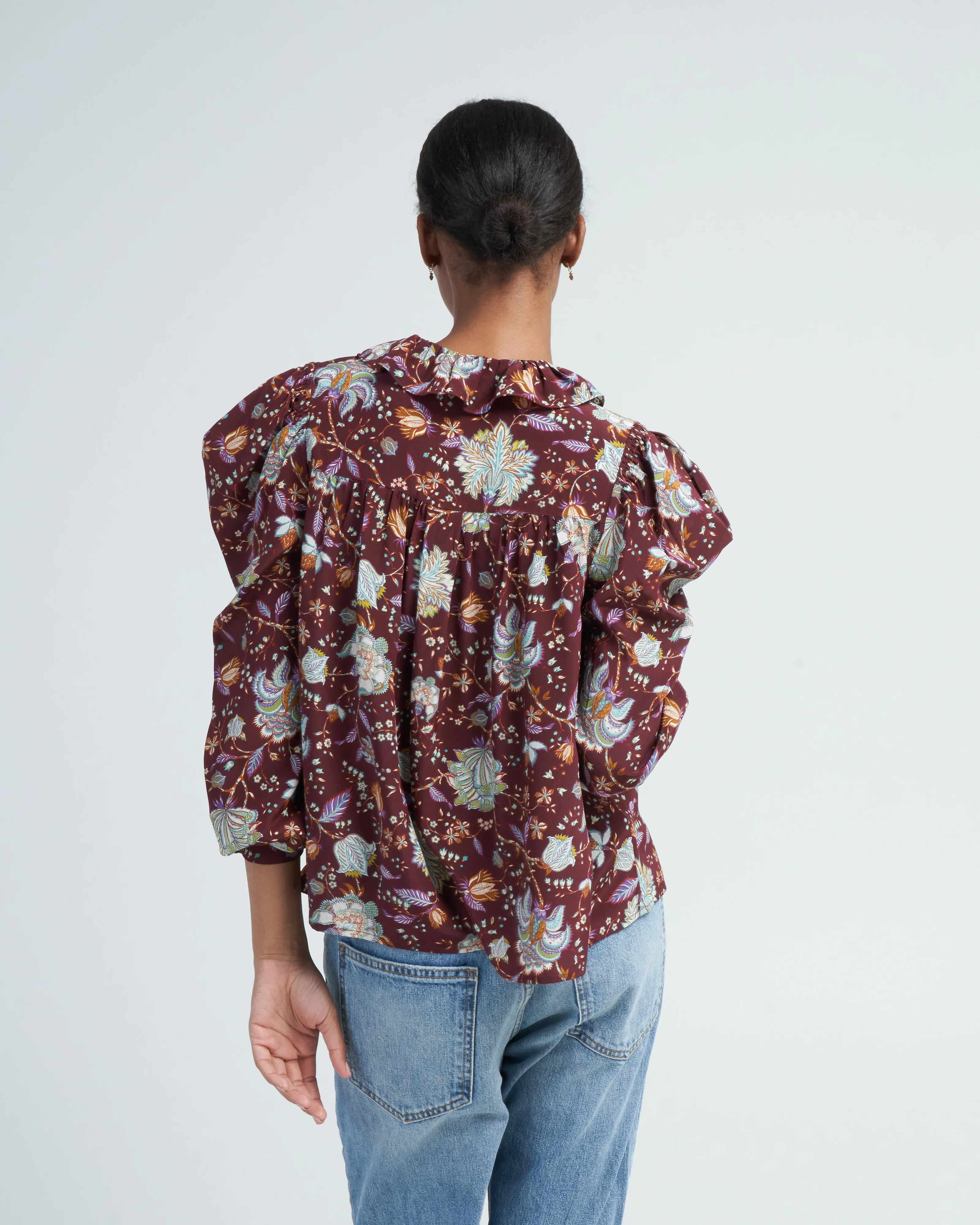 dara blouse - heliotrope - Image 4