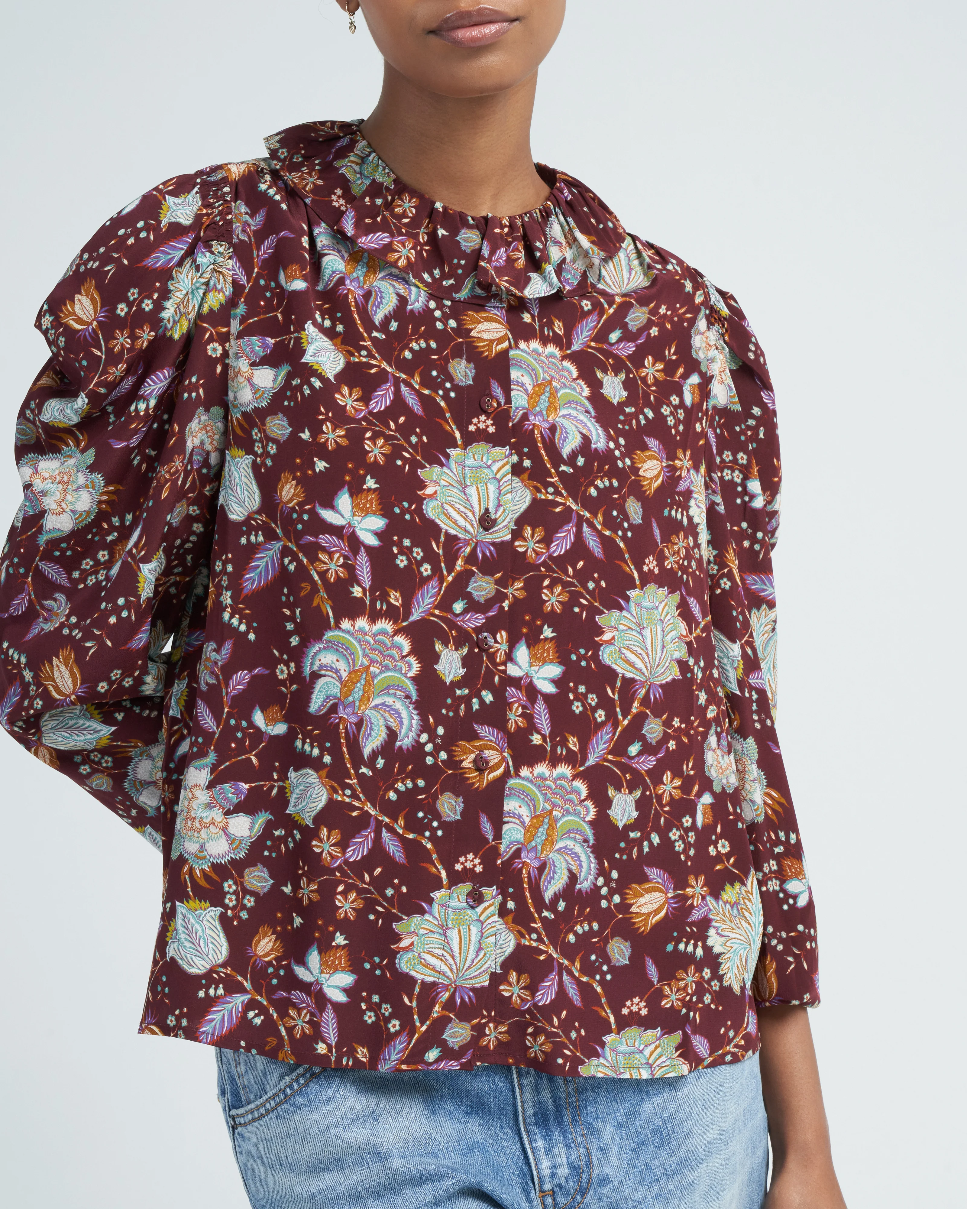 dara blouse - heliotrope - Image 5