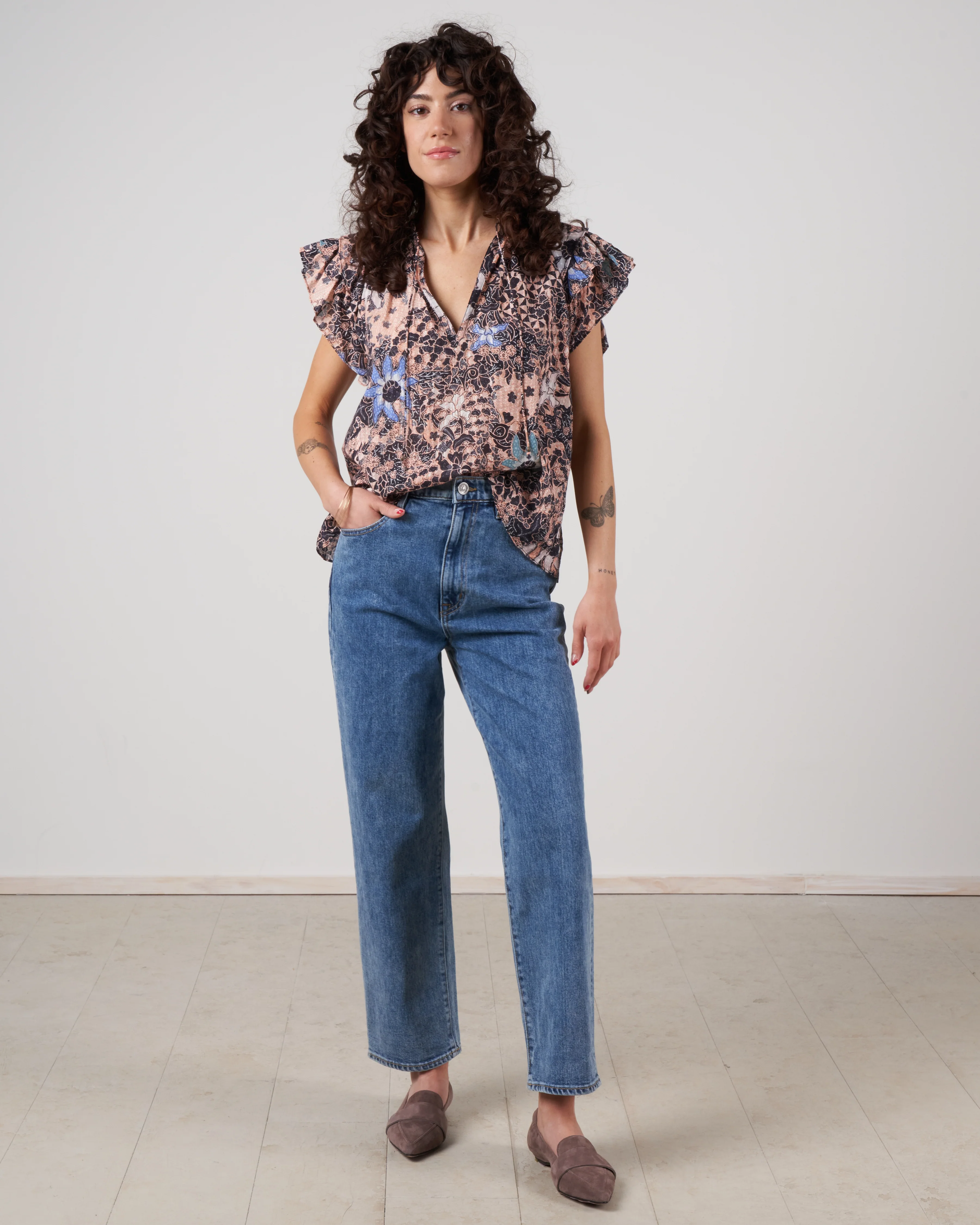 dara top - faded coral - Image 5