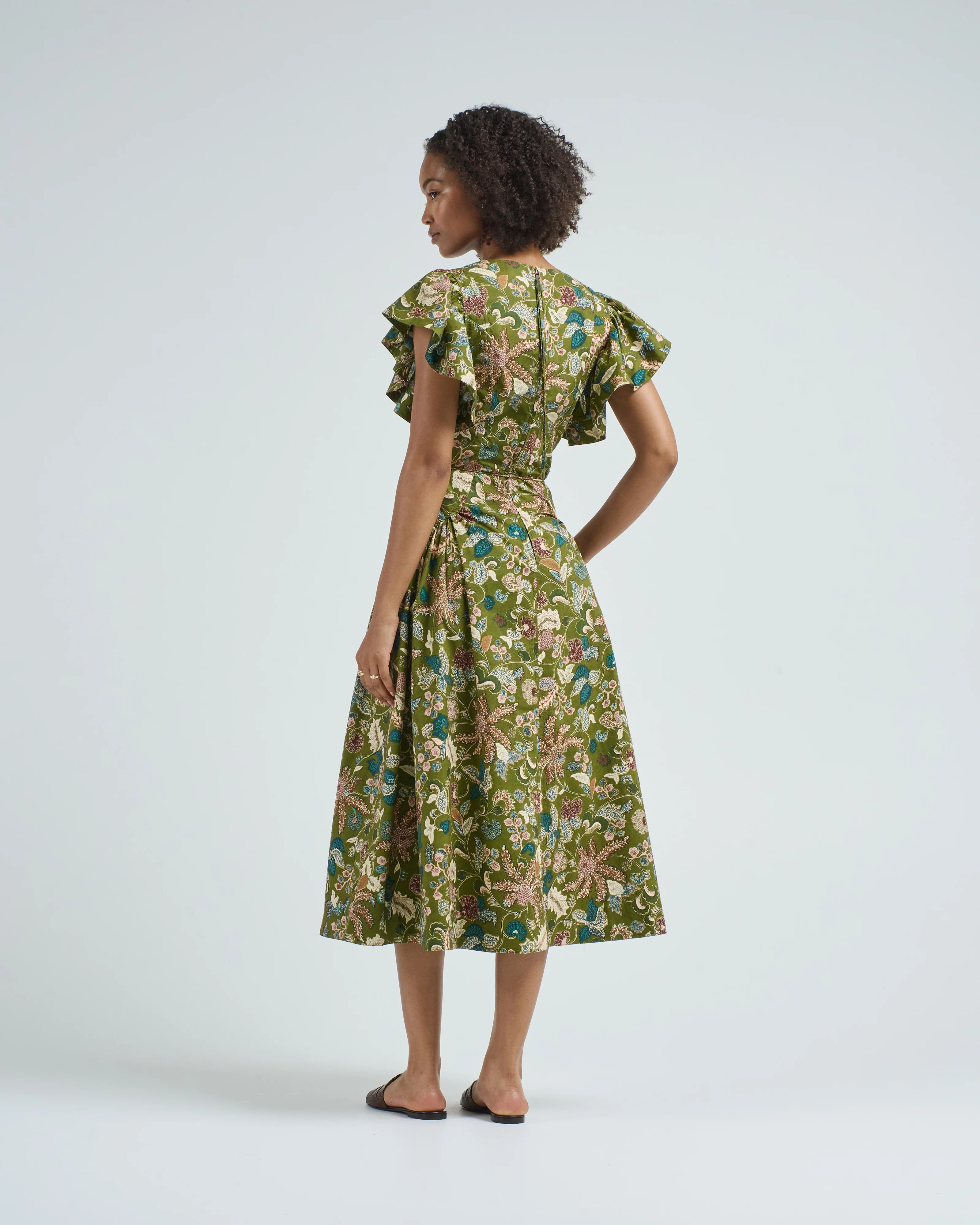 darya drop waist midi dress - Image 5