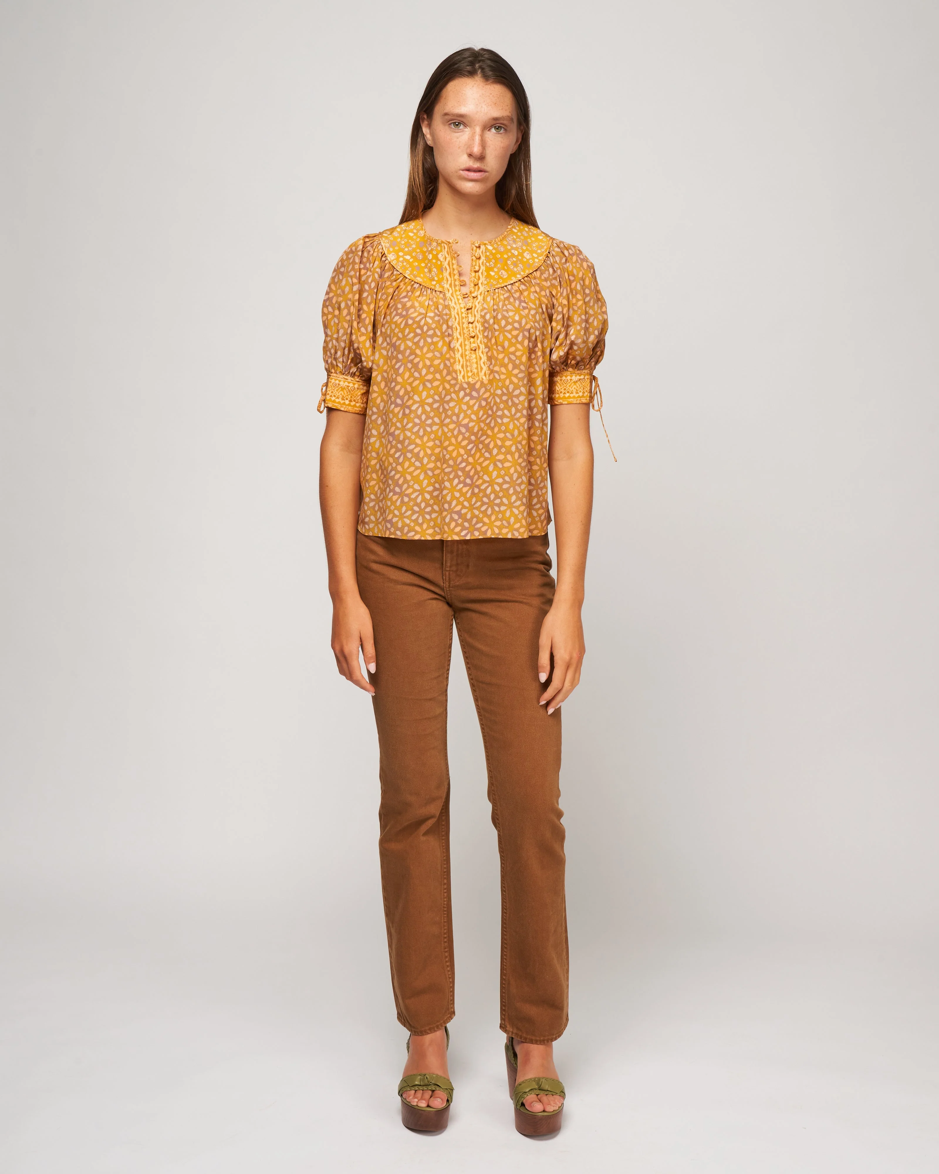 dina top - citrine - Image 2