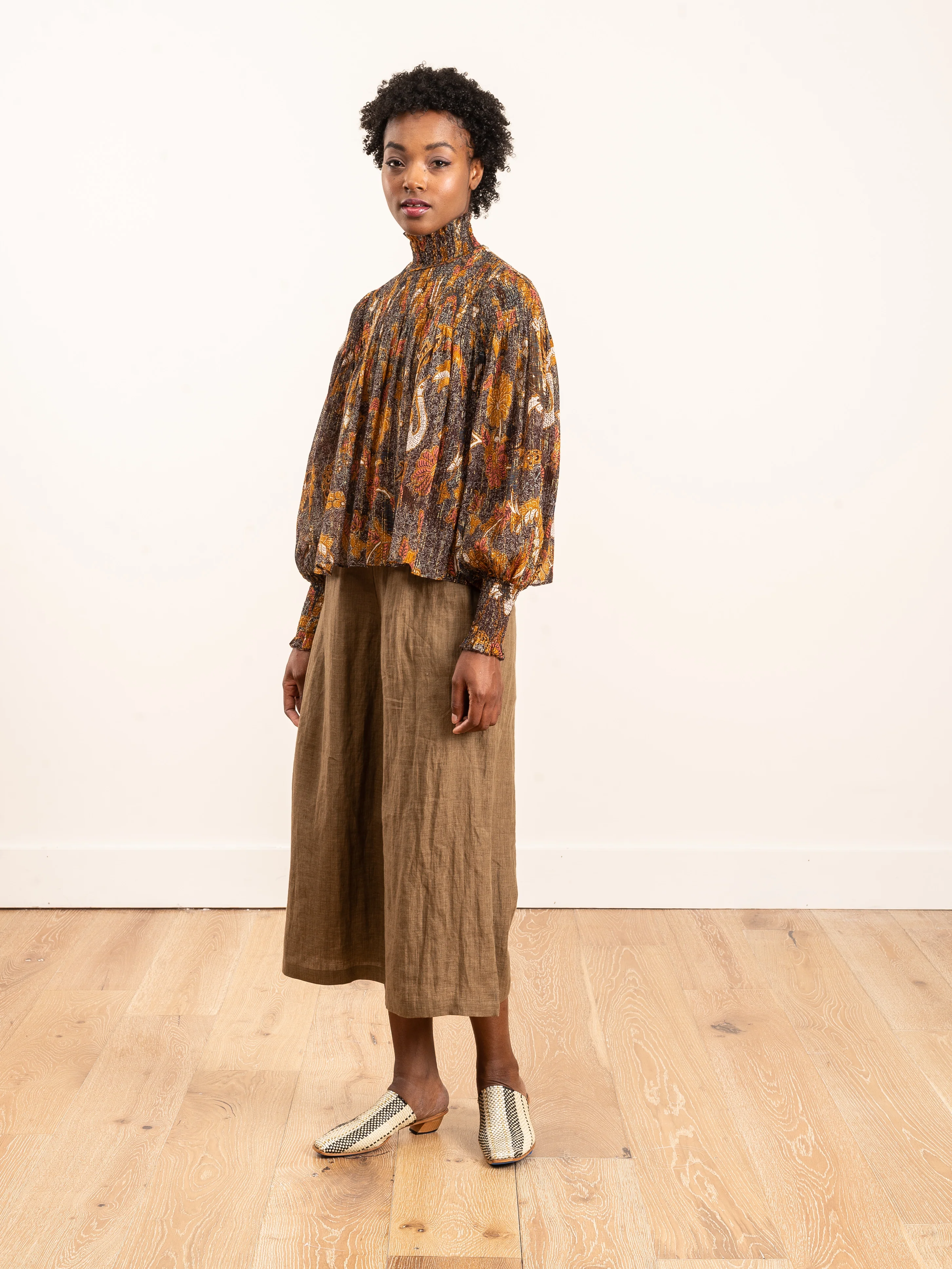 dune blouse - amber