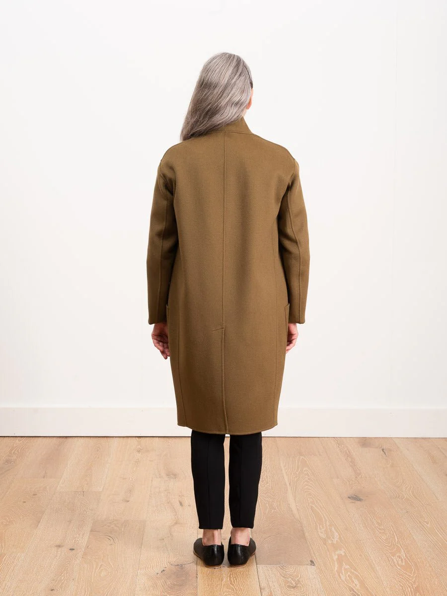 eleanor coat - army - Image 3