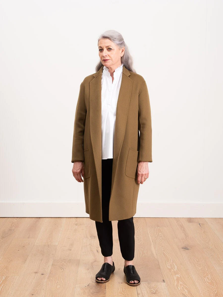 eleanor coat - army - Image 4