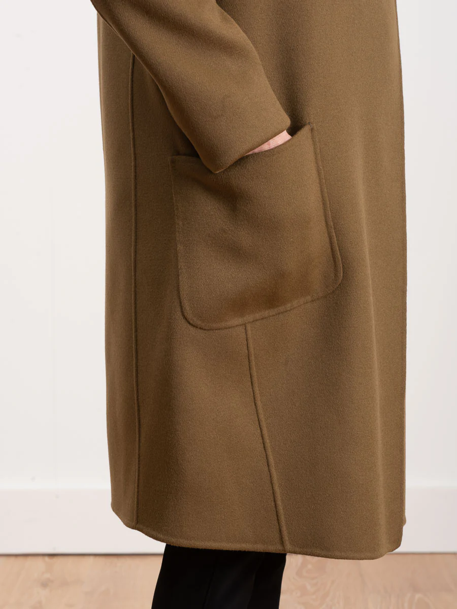 eleanor coat - army - Image 6