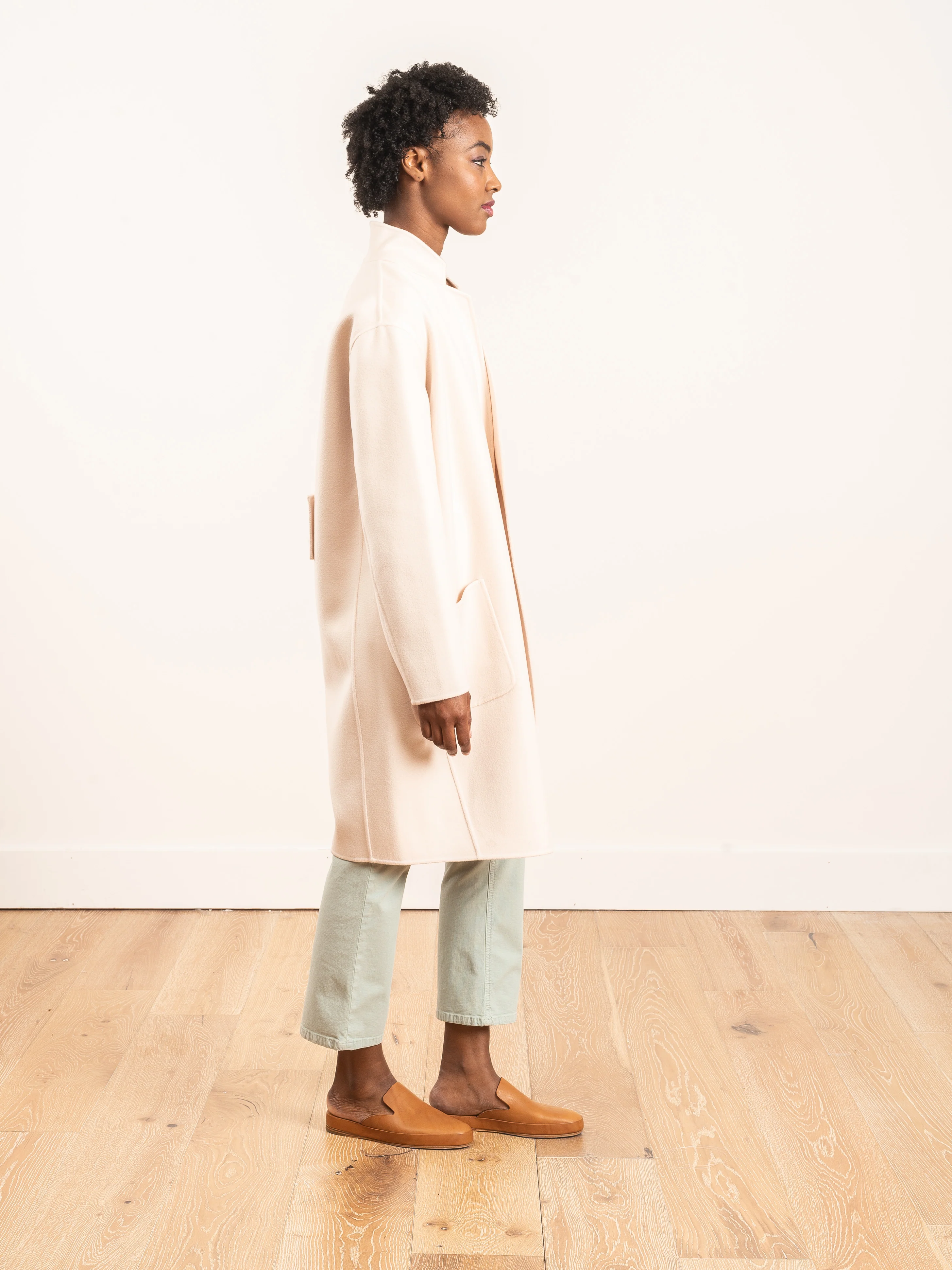 eleanor coat - blush - Image 2