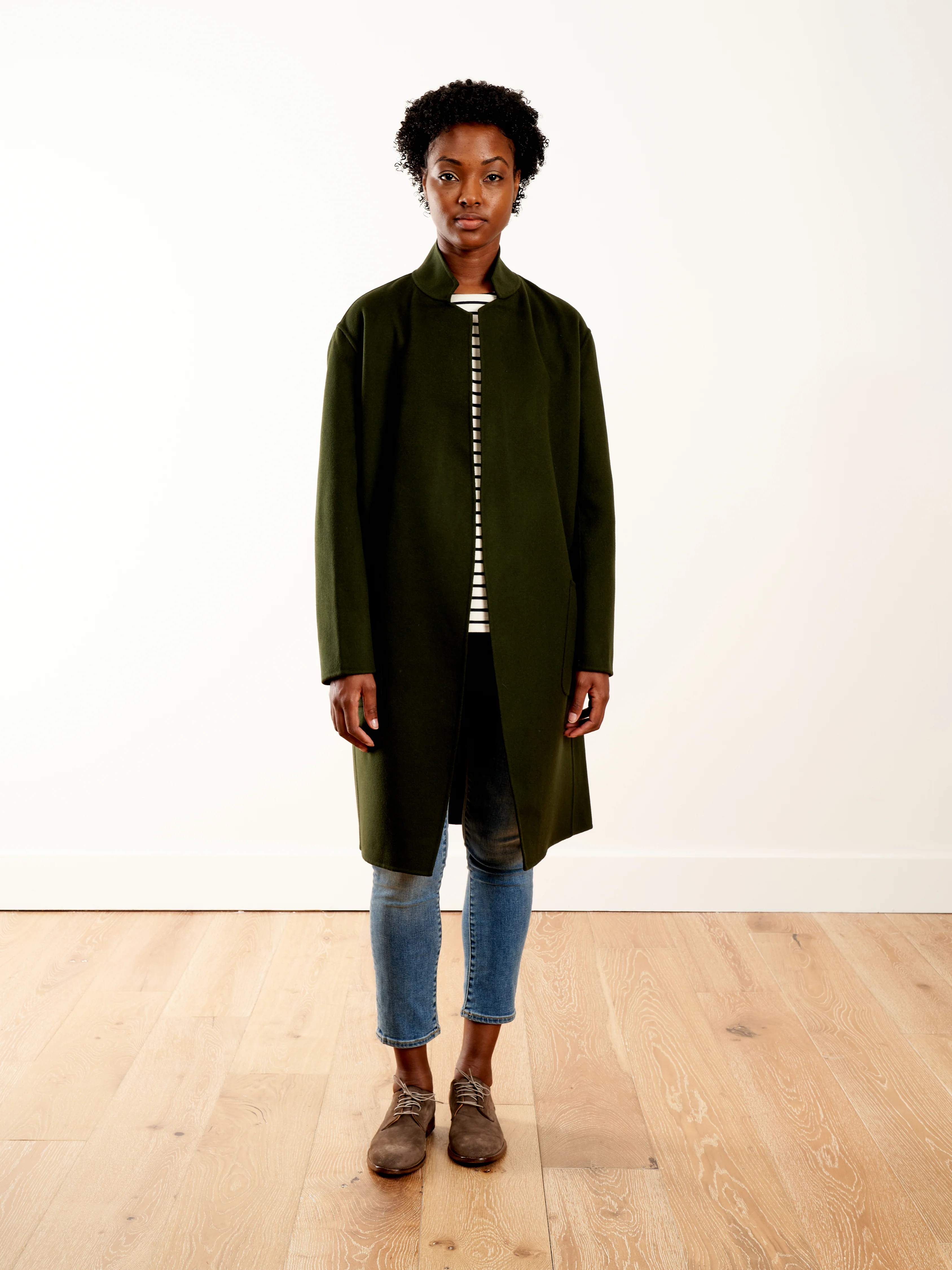 eleanor coat - forest - Image 2