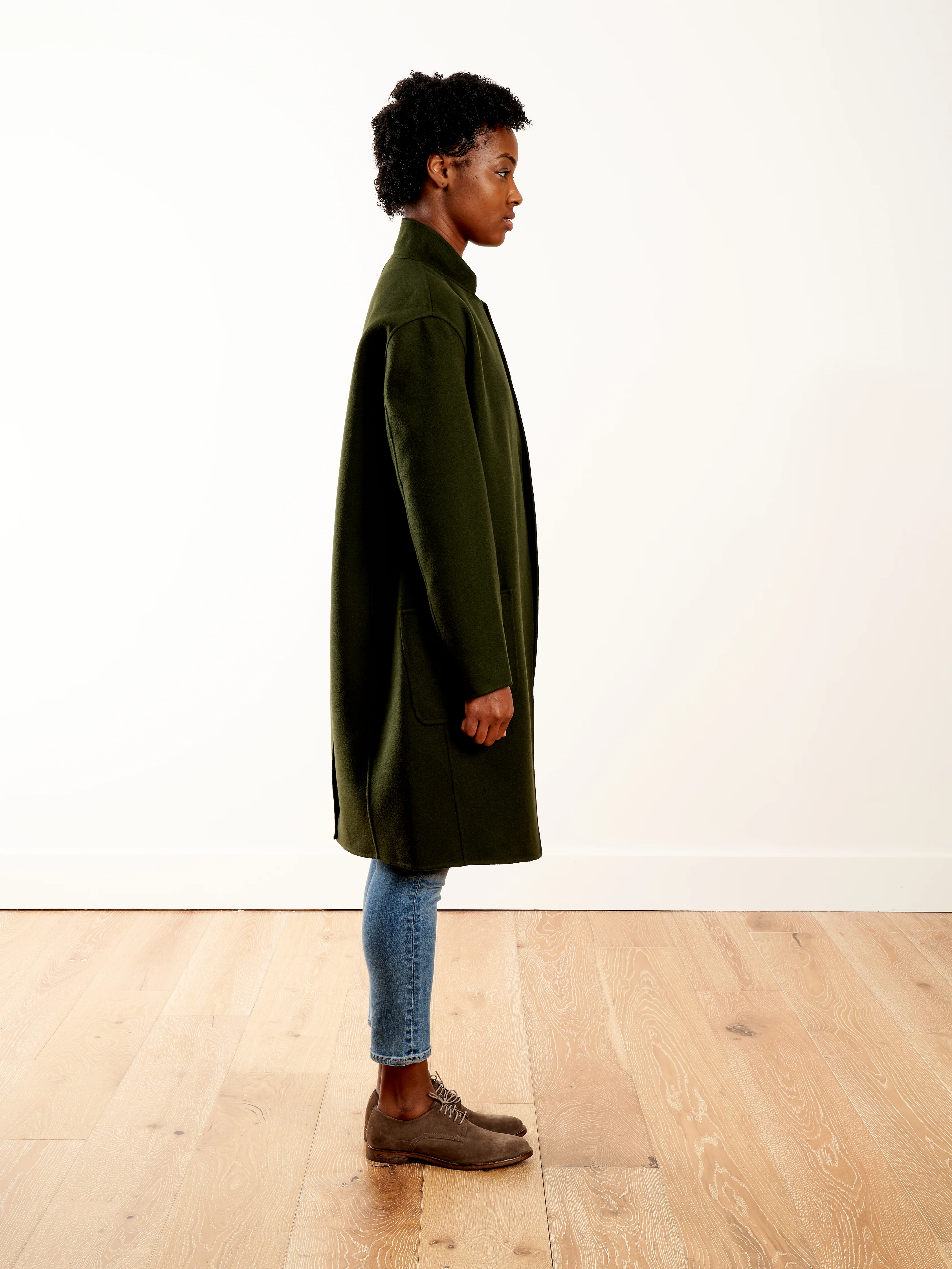 eleanor coat - forest - Image 3