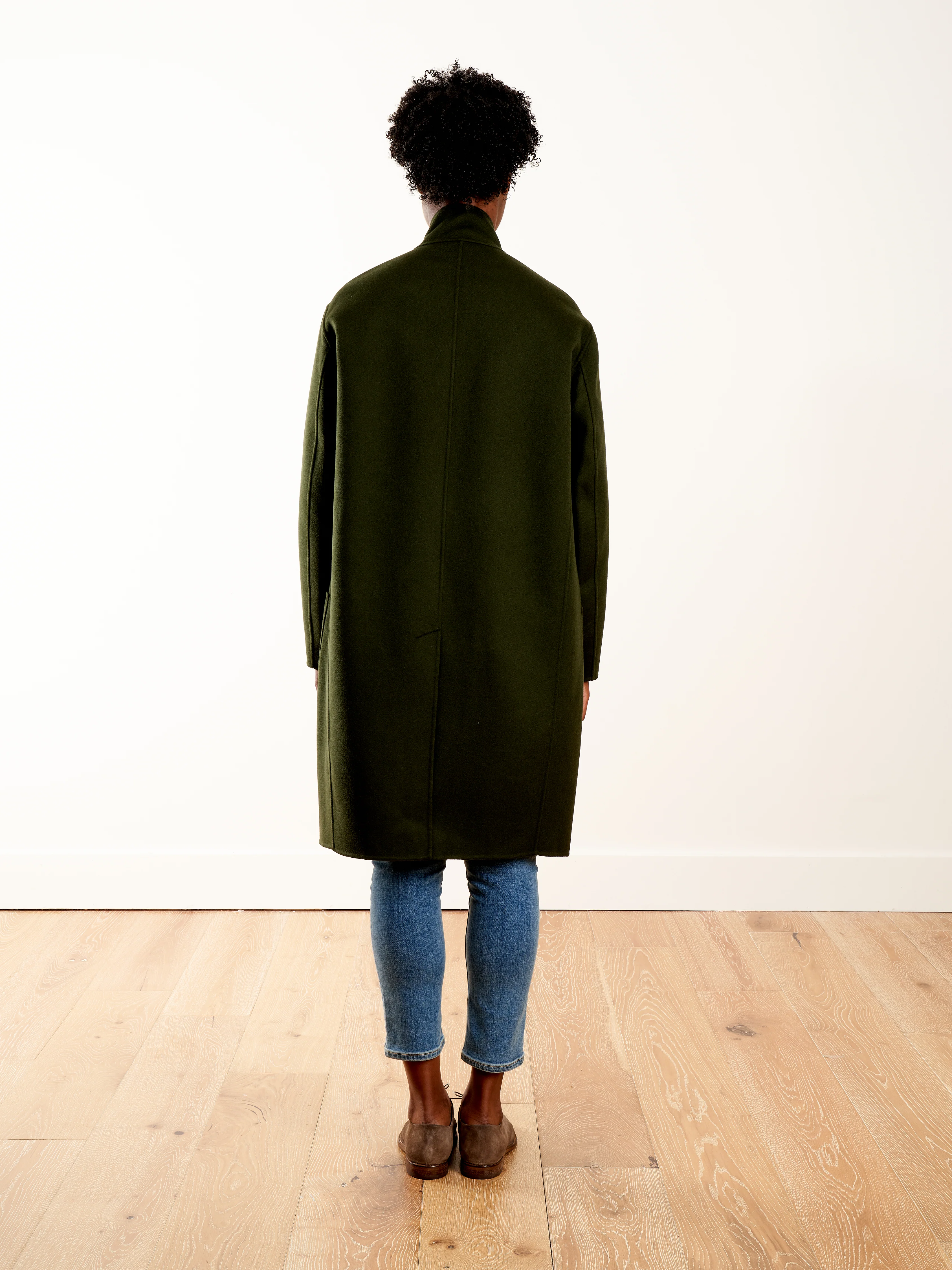 eleanor coat - forest - Image 4