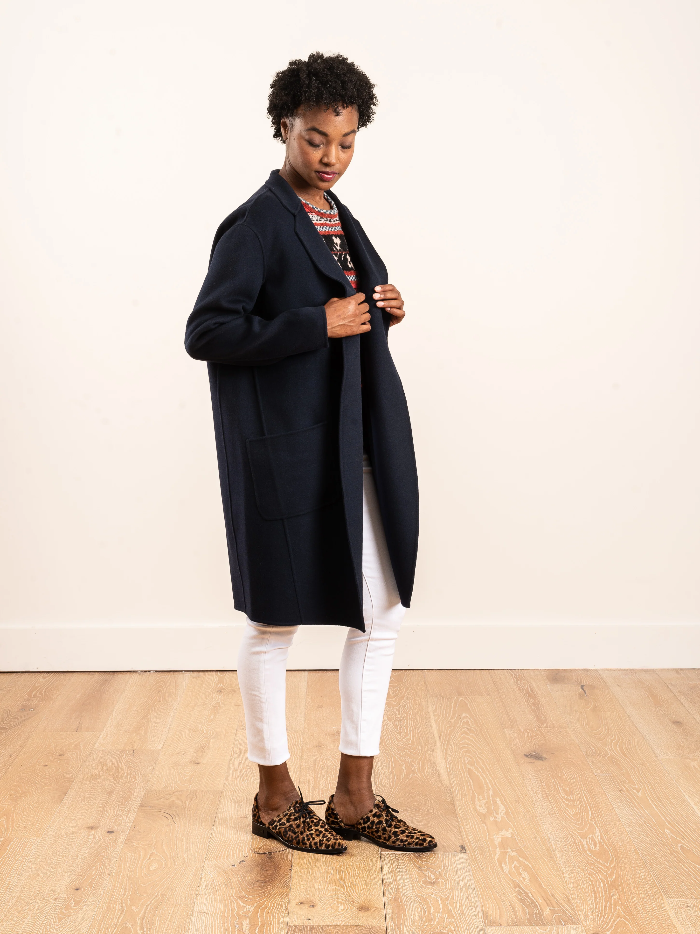 eleanor coat - midnight - Image 2
