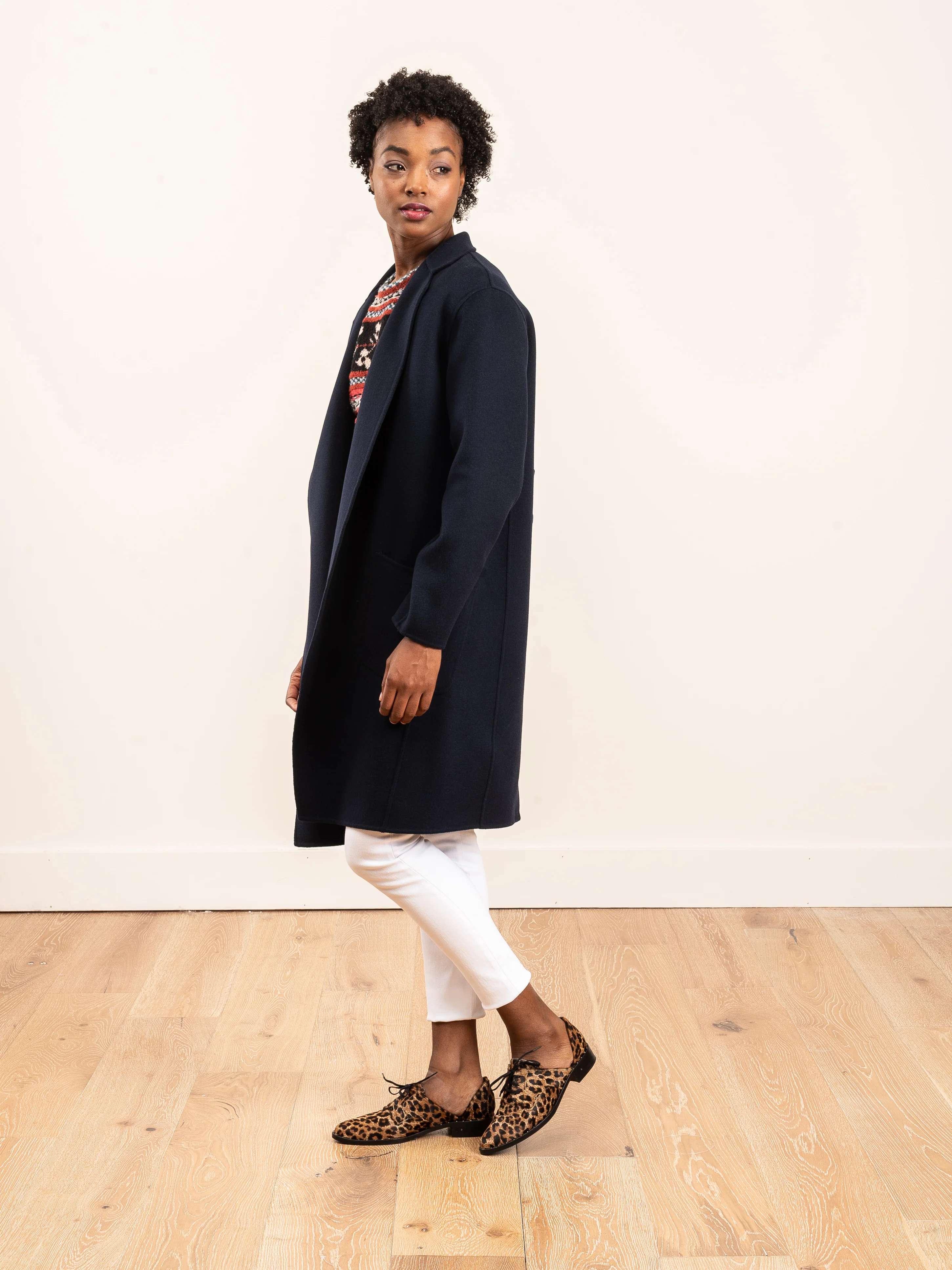 eleanor coat - midnight - Image 3