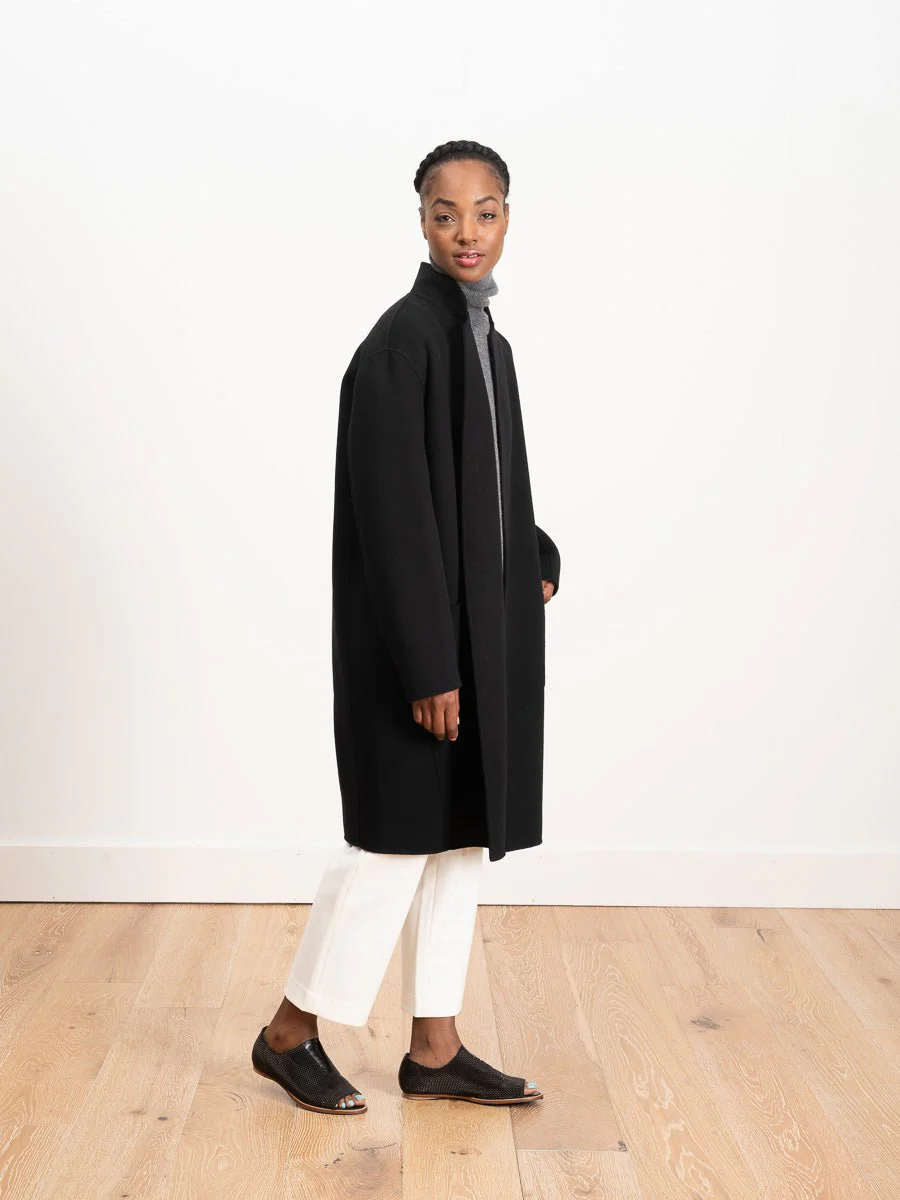 eleanor coat - noir - Image 2