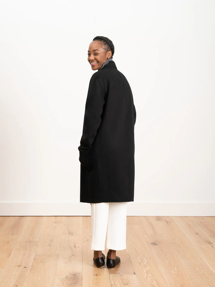eleanor coat - noir - Image 3