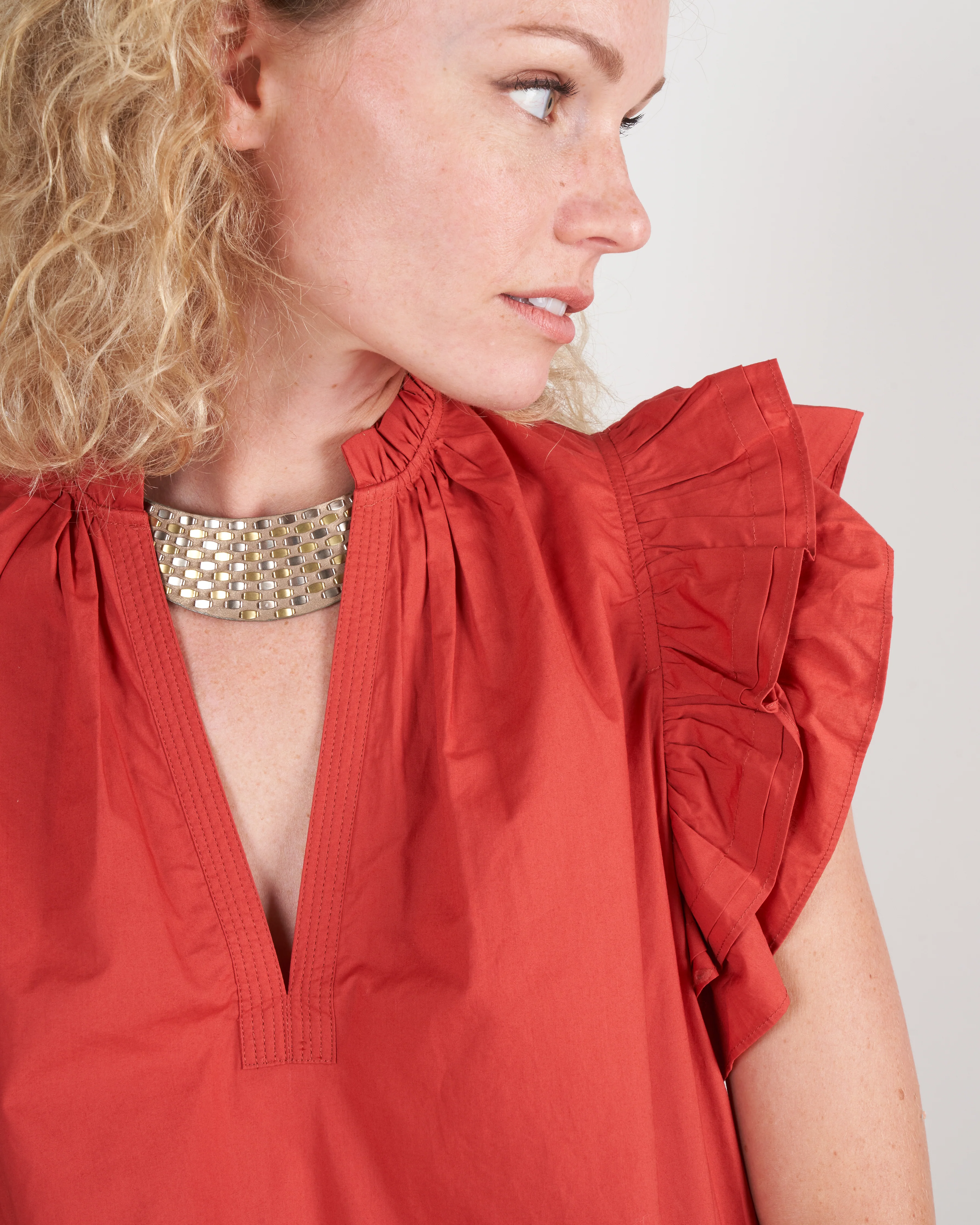 elena top - burnt henna bnh - Image 4