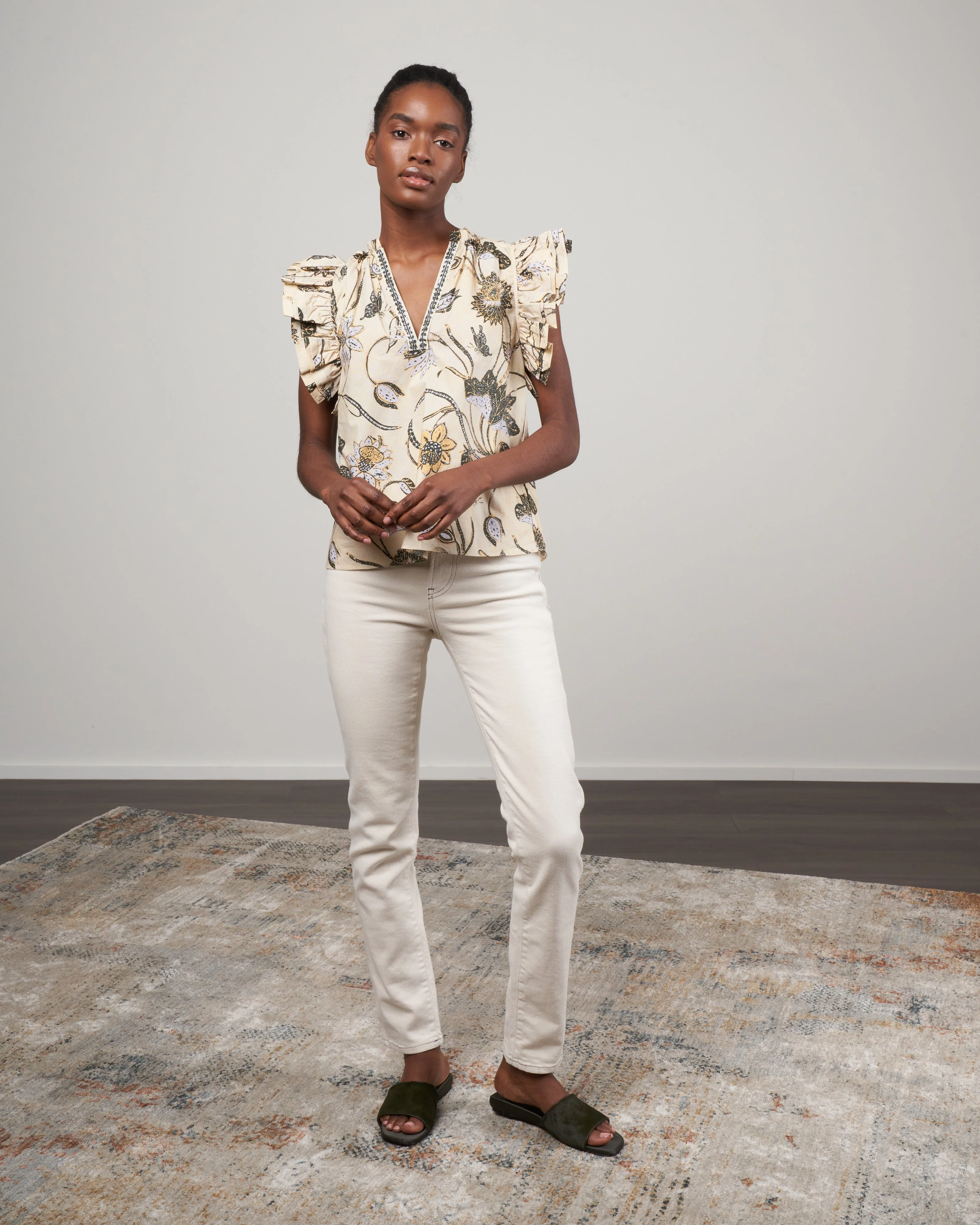 elena top - lemonbalm - Image 2