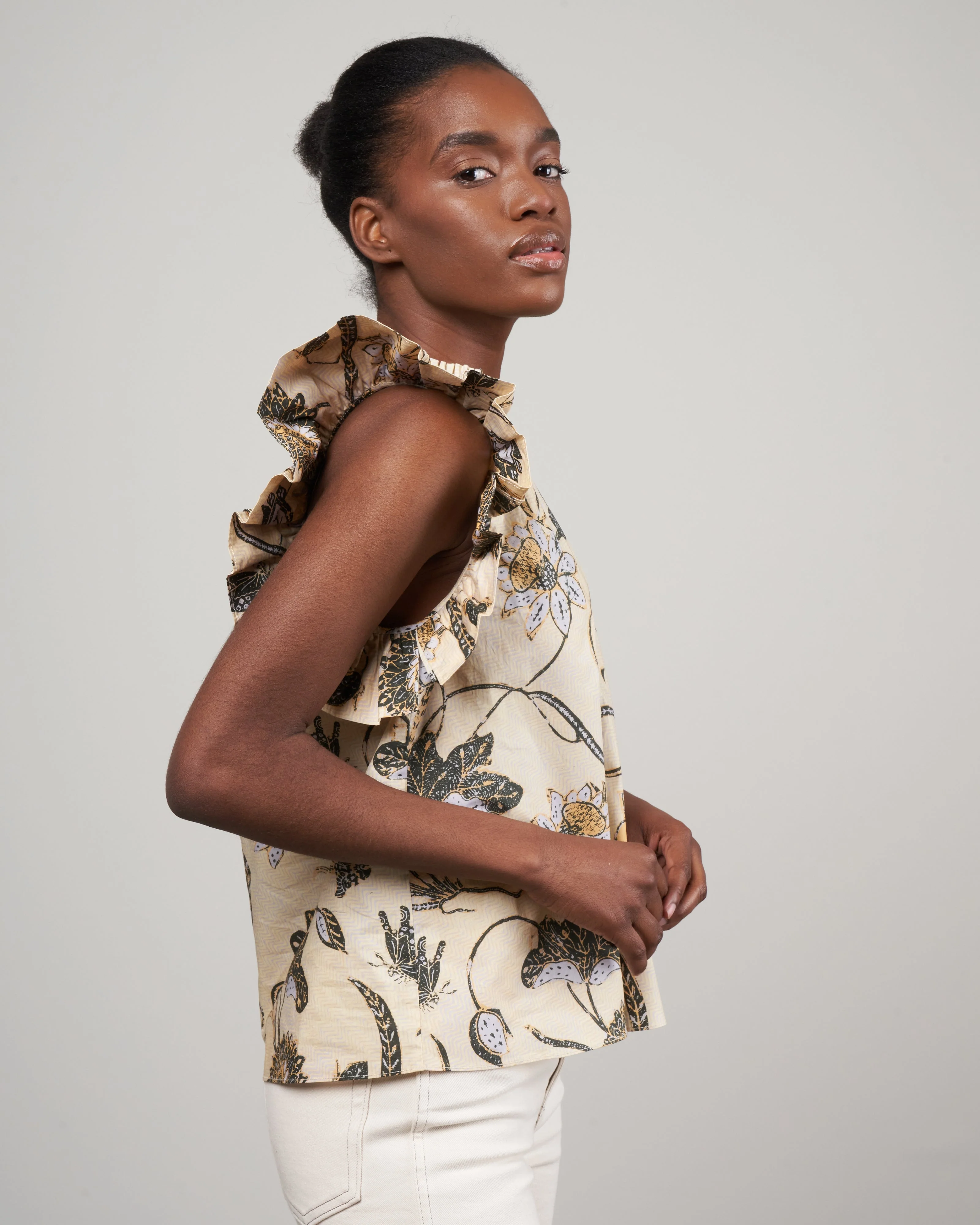 elena top - lemonbalm - Image 3