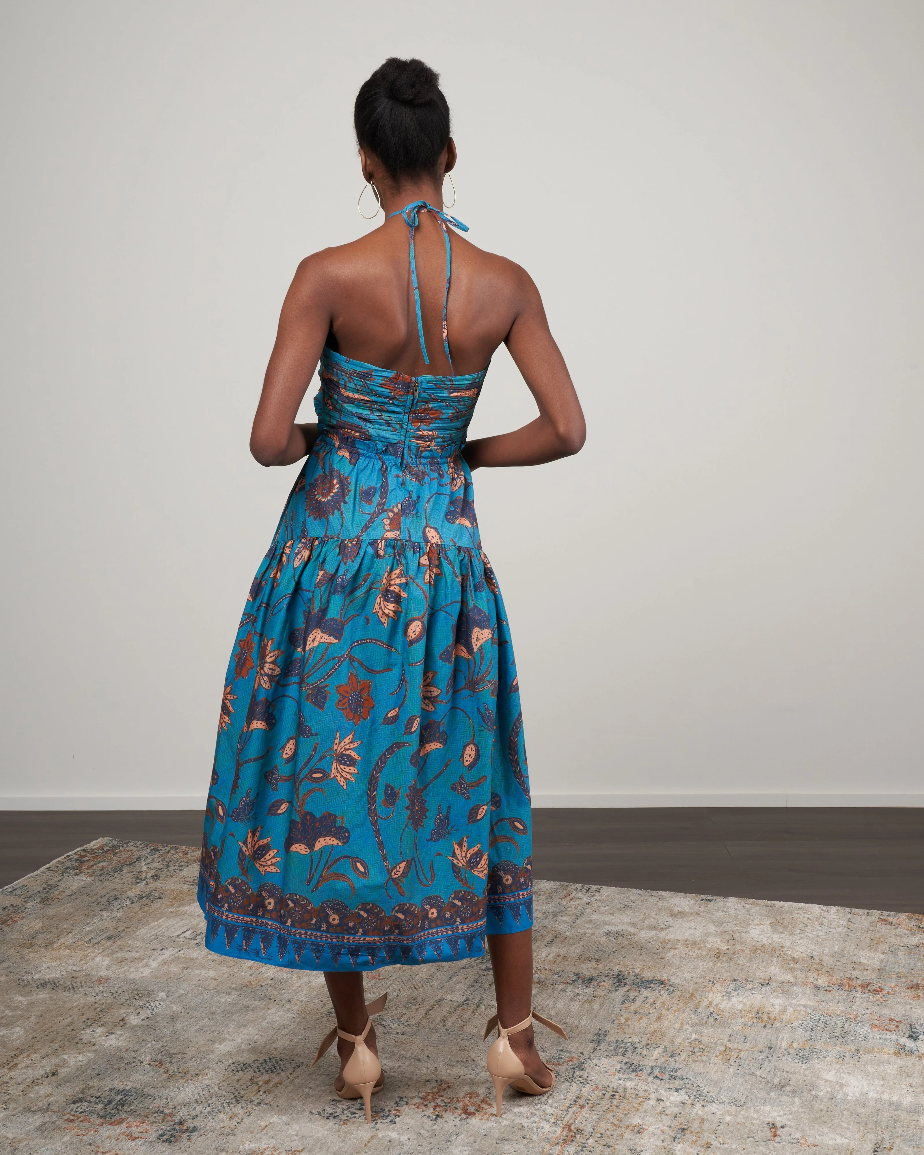 ella dress - lagoon - Image 2