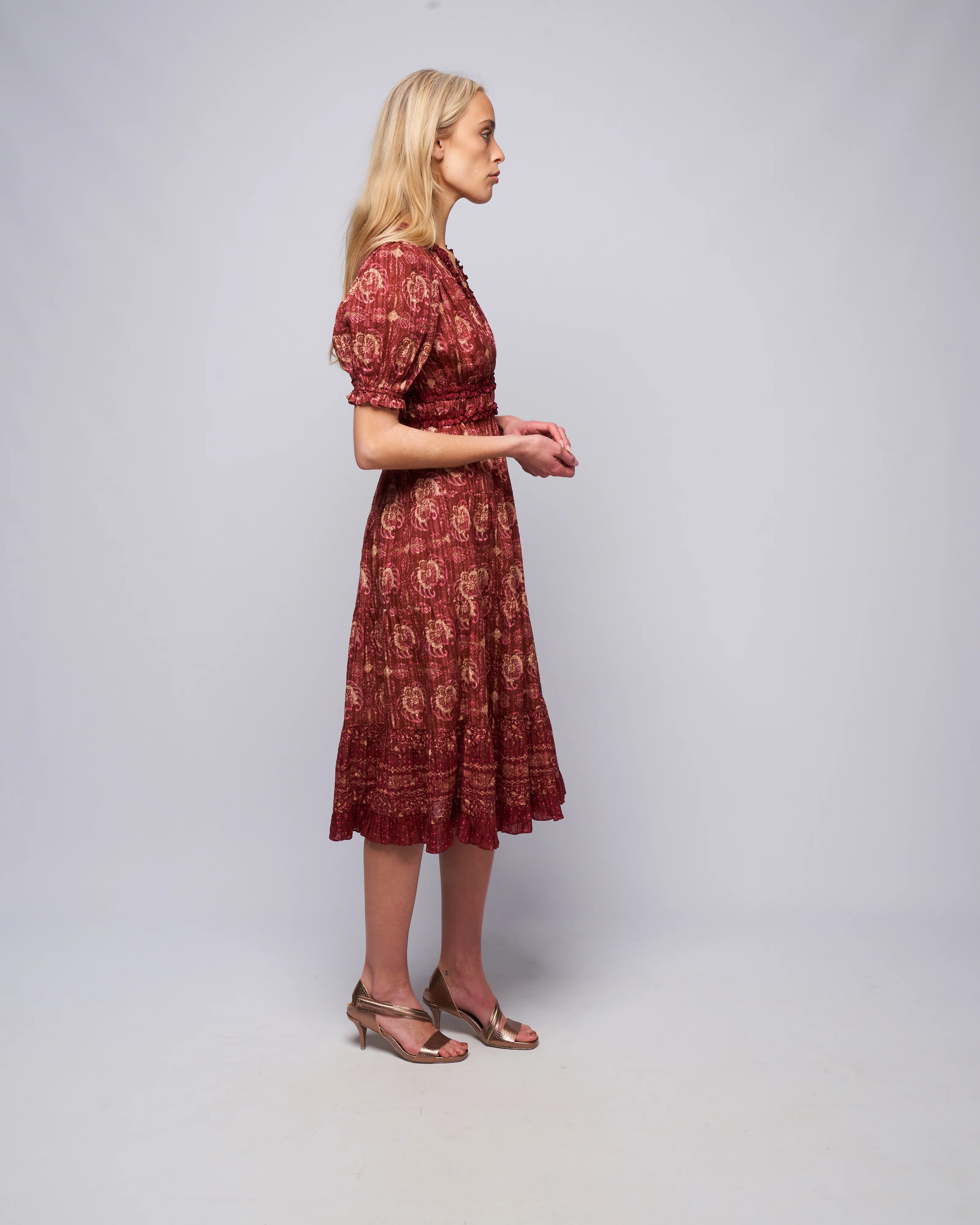 elli dress - amaranthus - Image 3