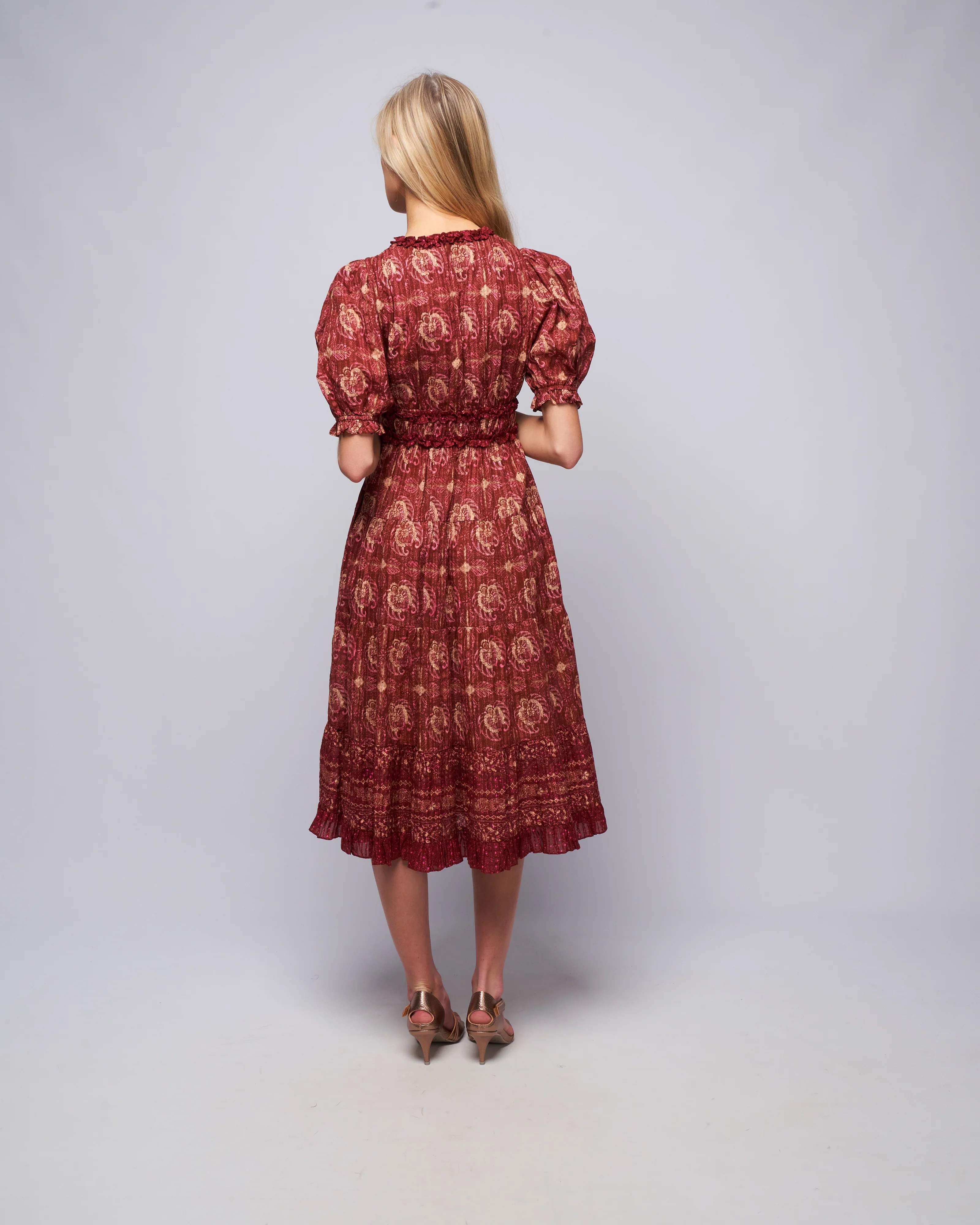 elli dress - amaranthus - Image 4