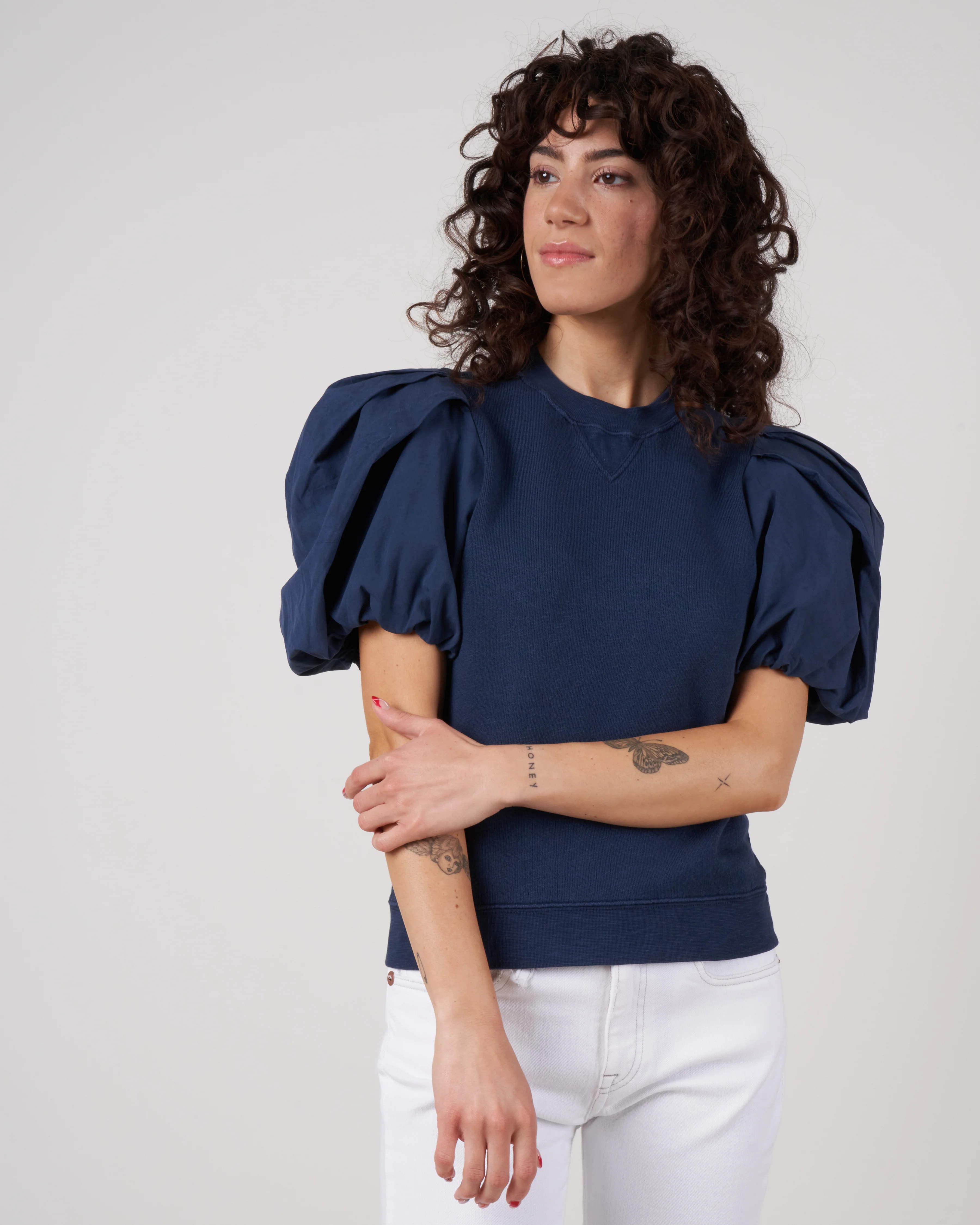 elliot pullover - blue iris