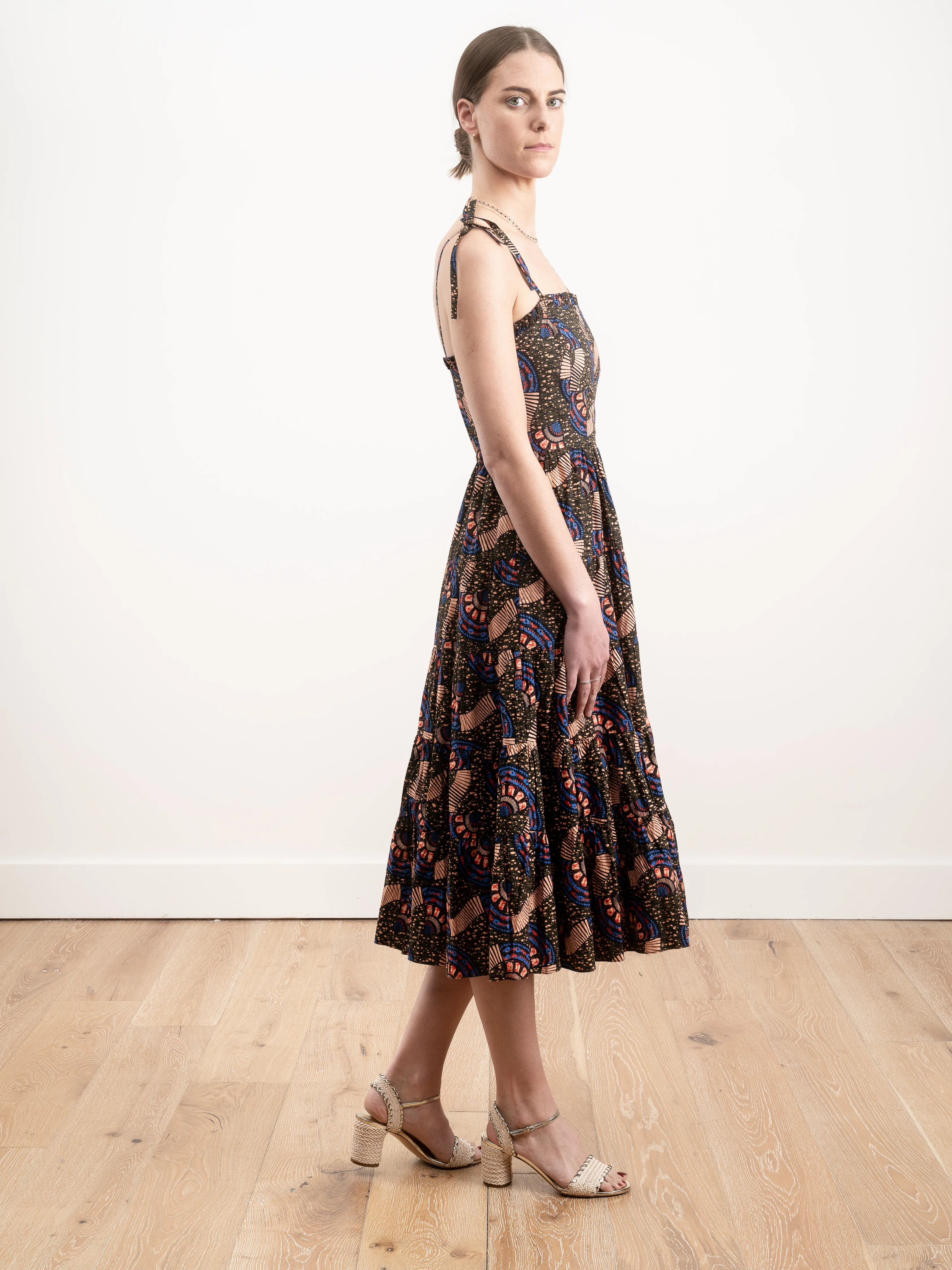ellyn dress - army - Image 2