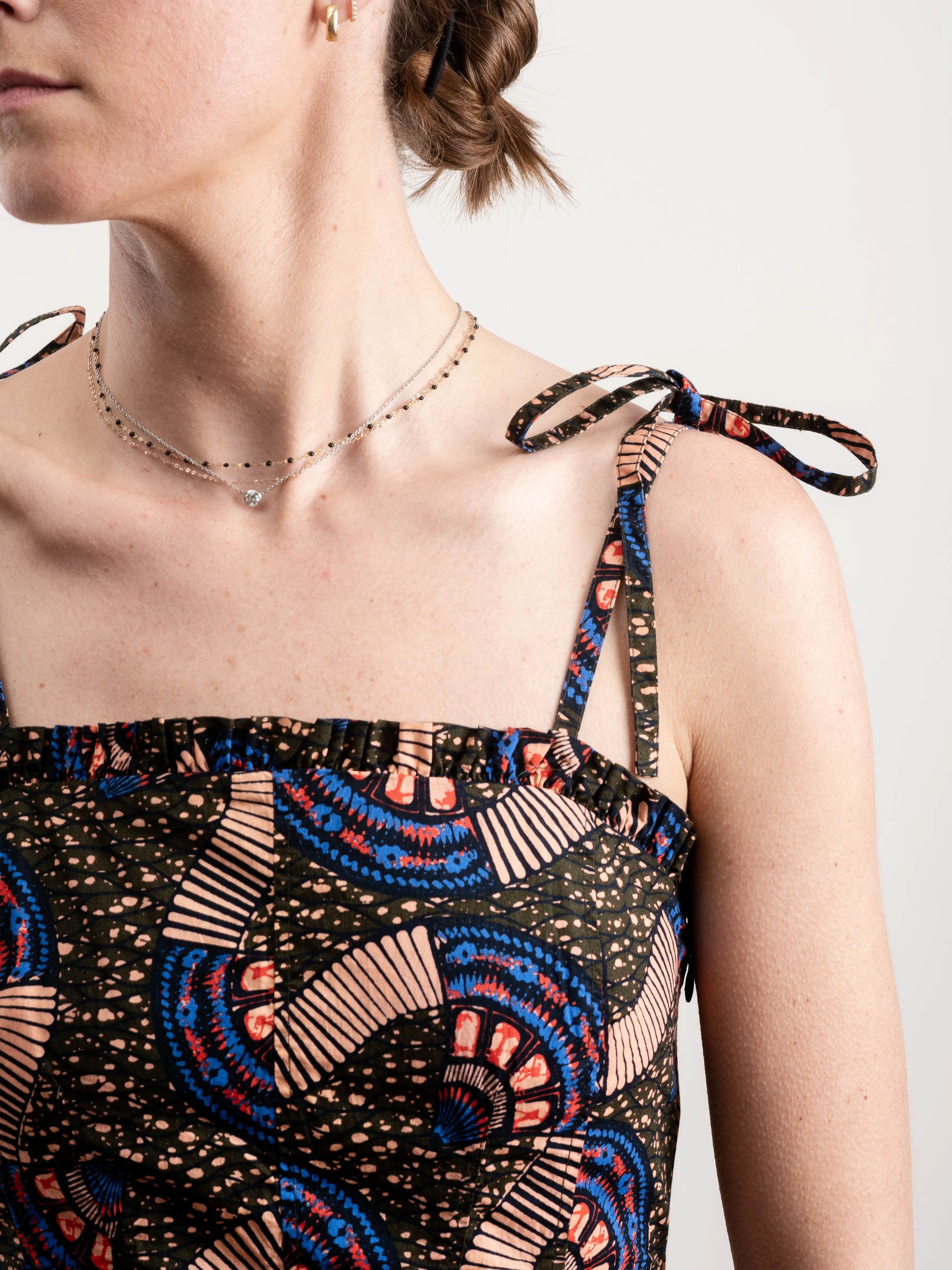 ellyn dress - army - Image 4