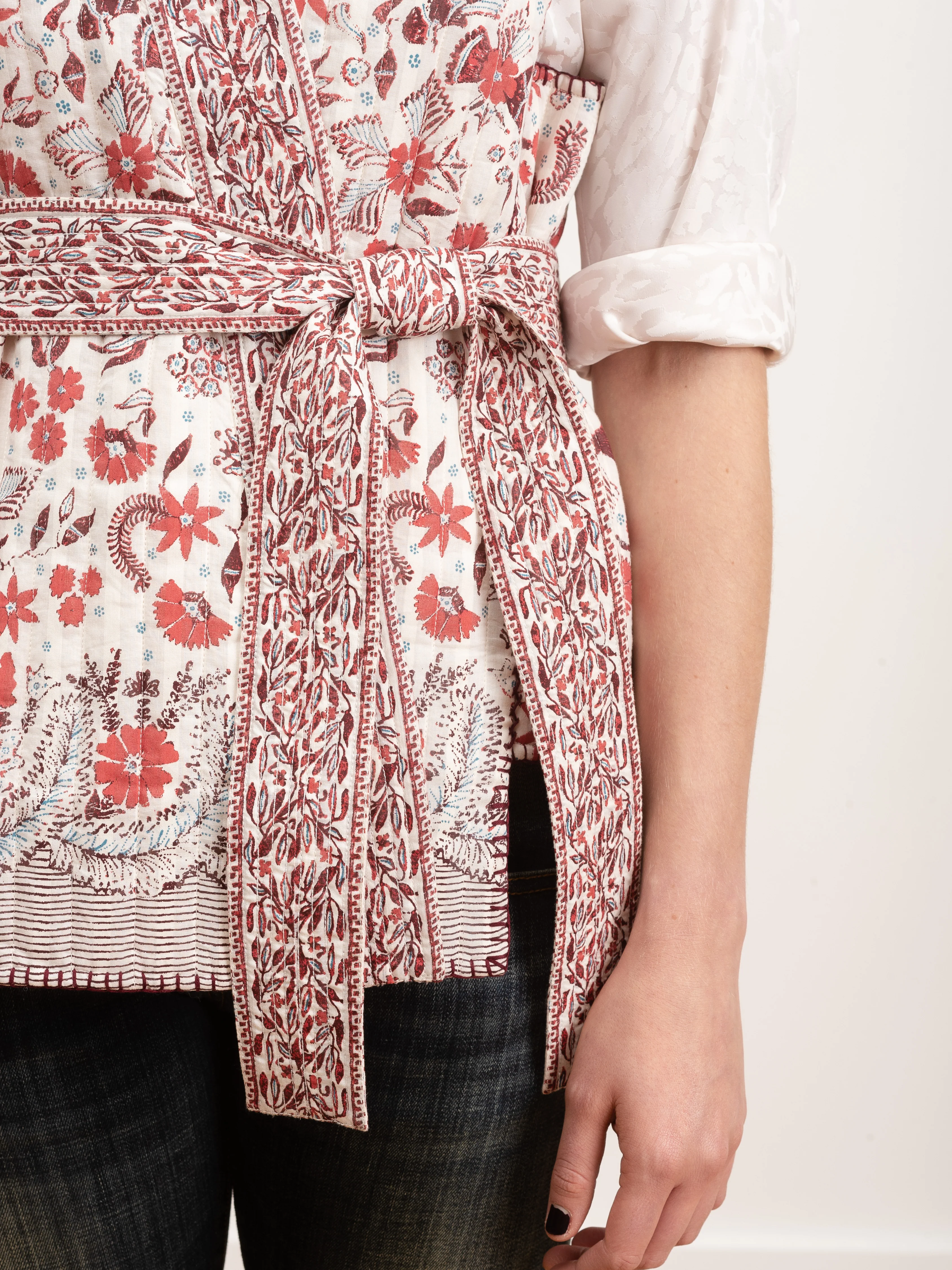 elok vest - cream - Image 5