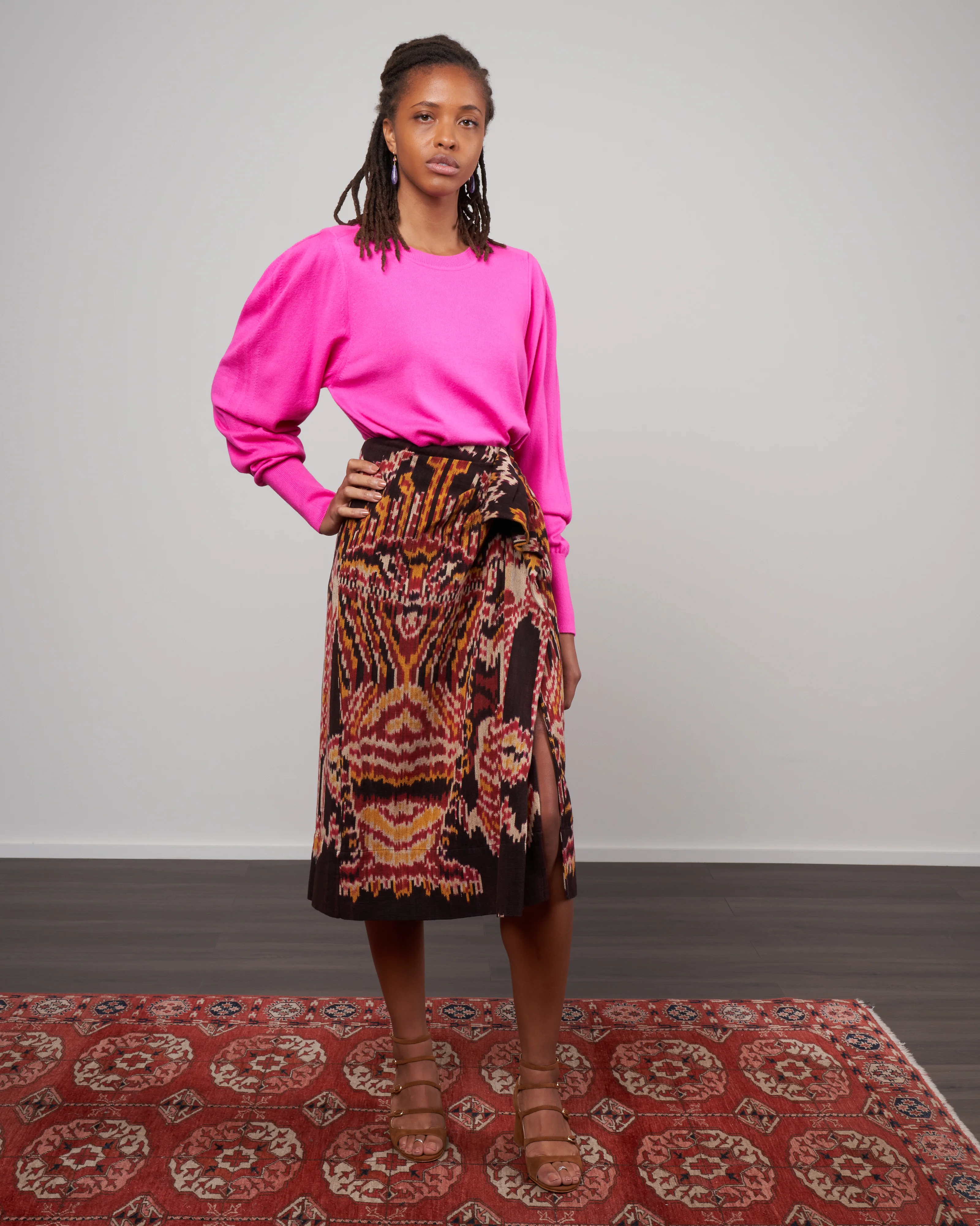 ember skirt - mahogany - Image 2