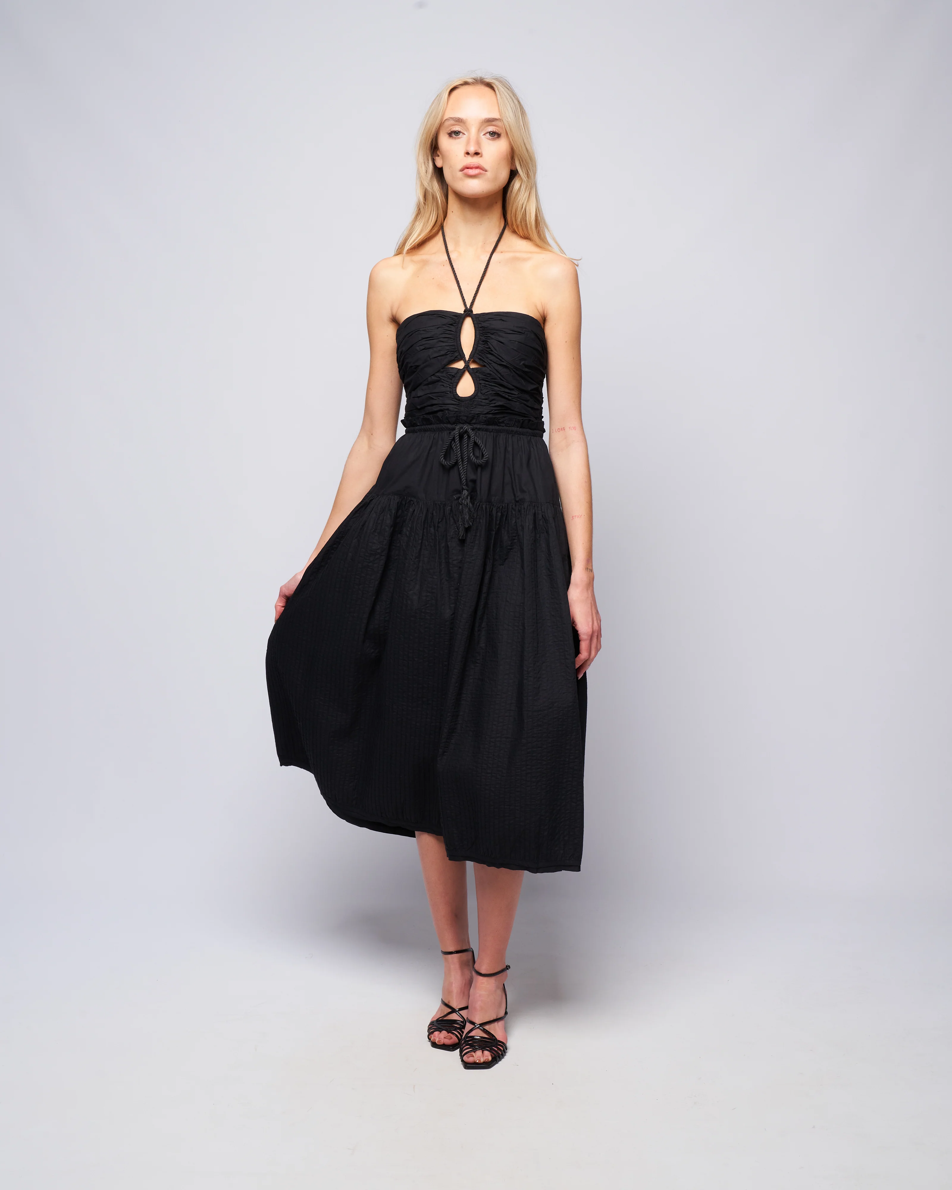 emmaline dress - noir - Image 2