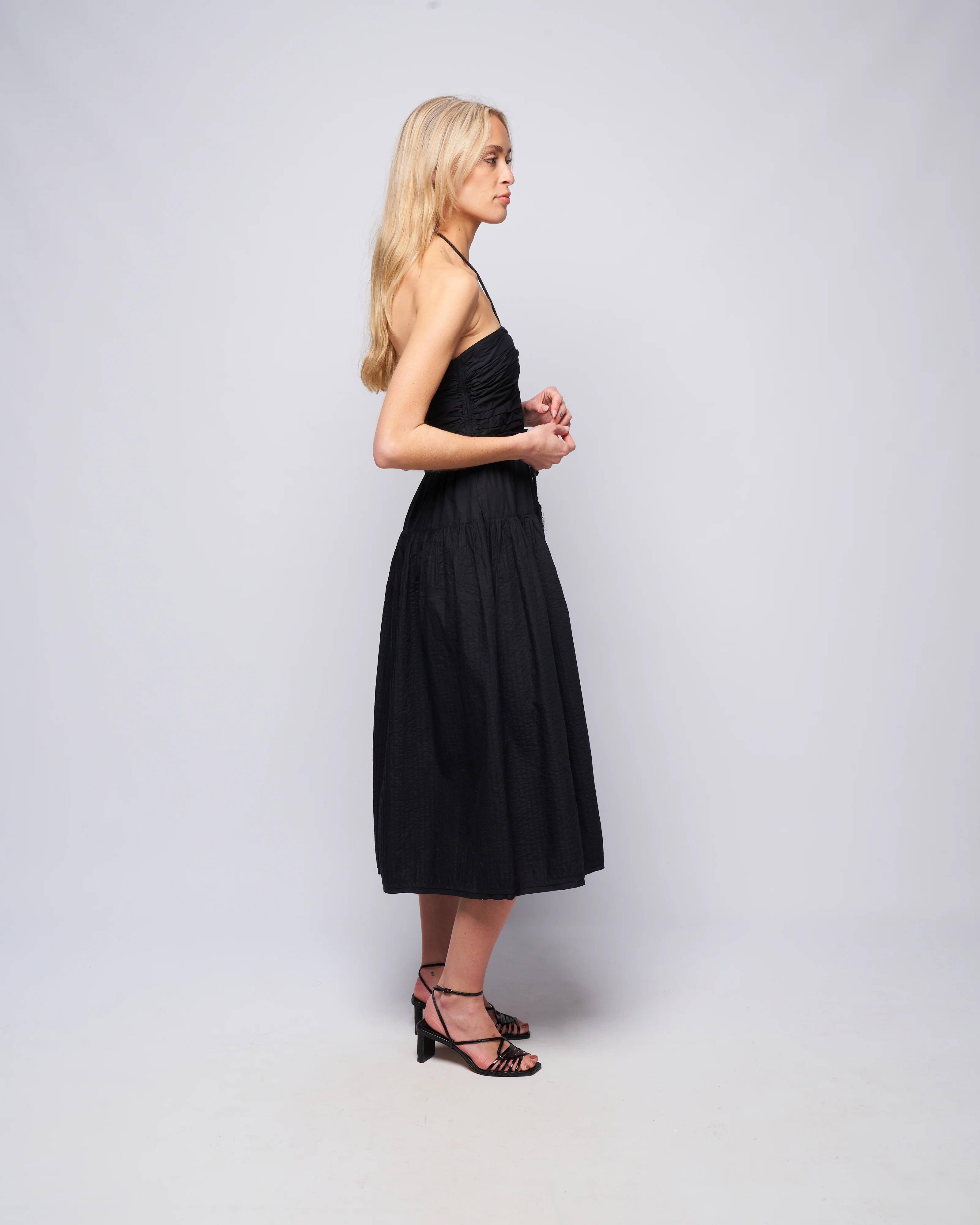 emmaline dress - noir - Image 3