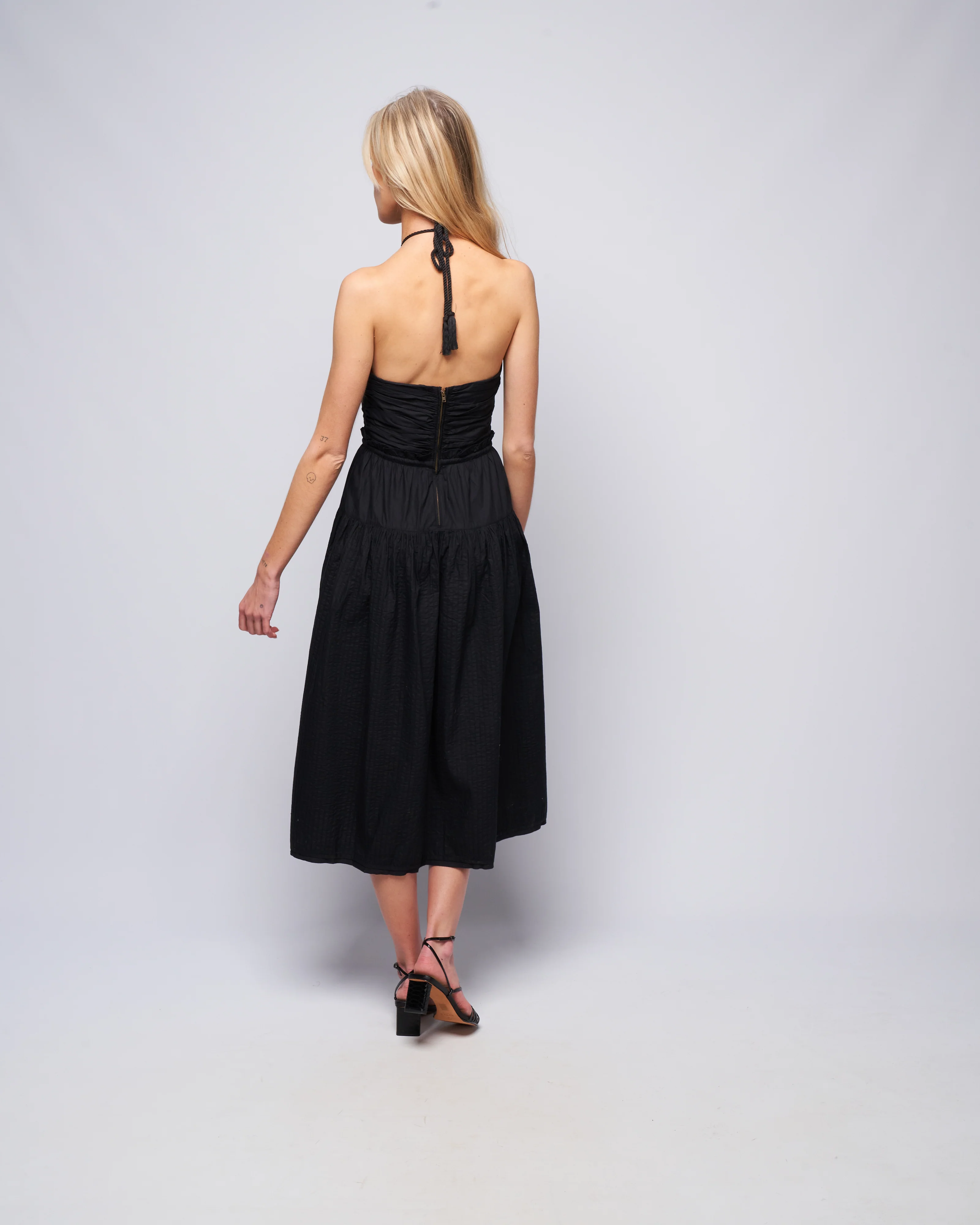 emmaline dress - noir - Image 4