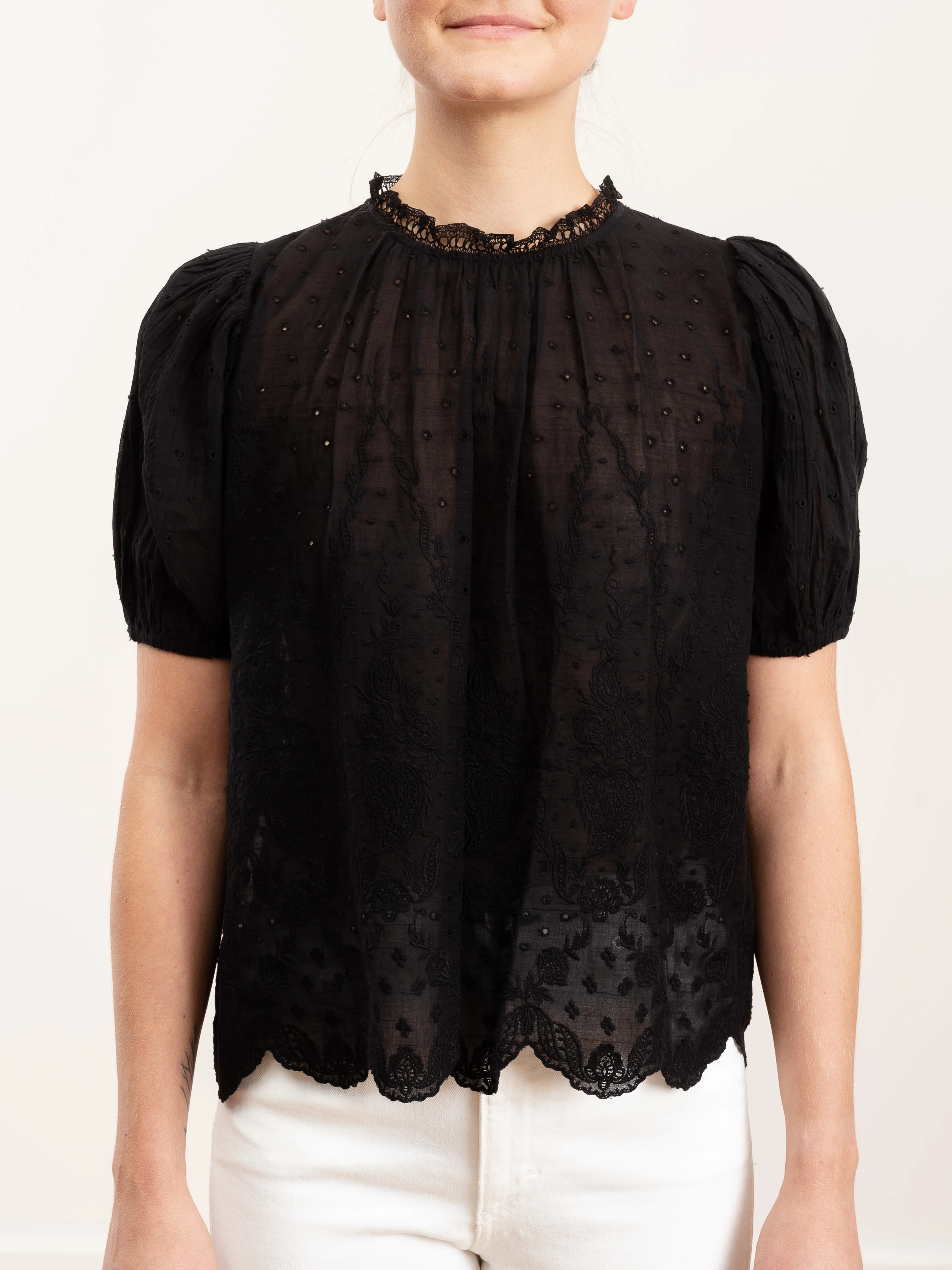emmie top - noir - Image 3