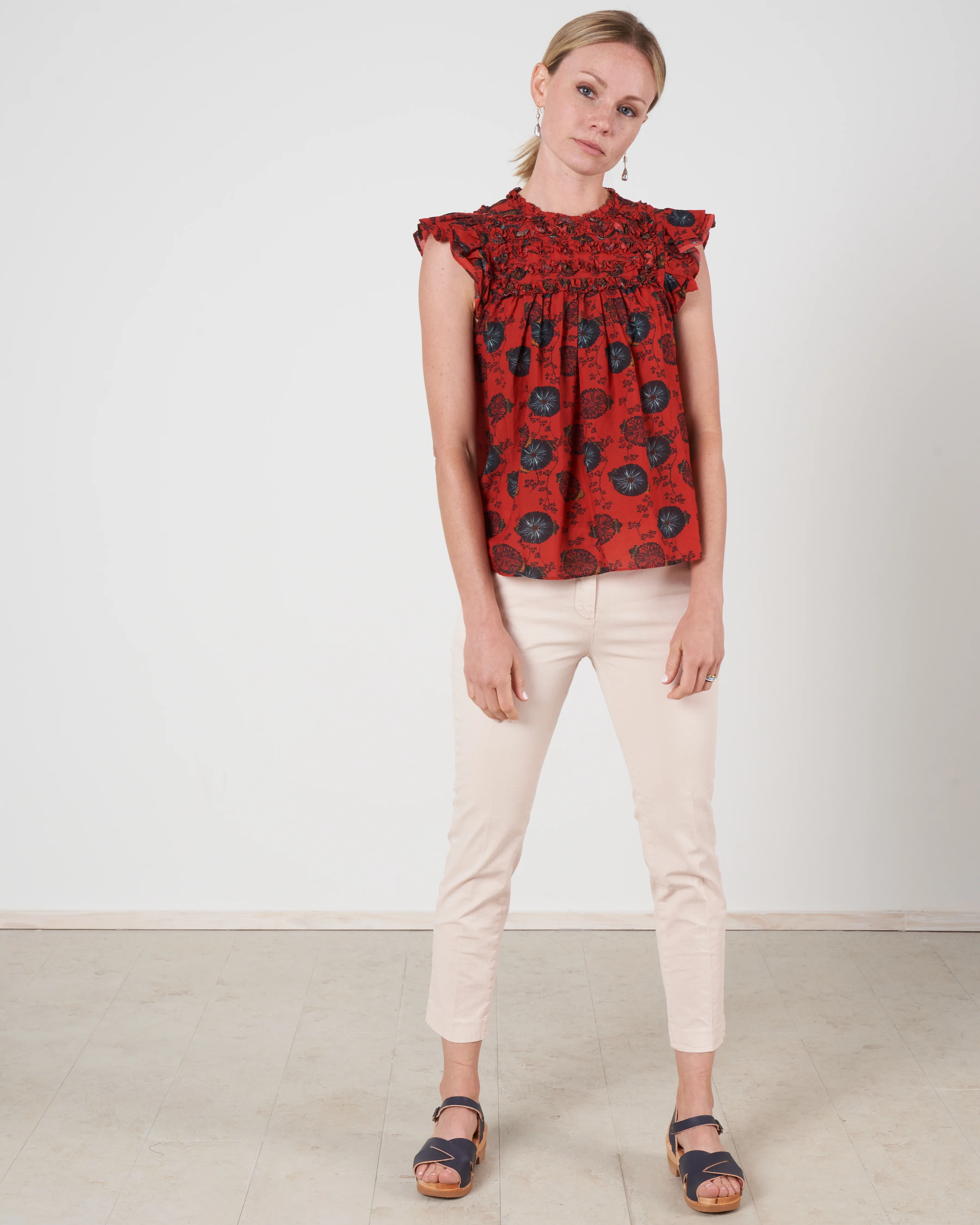 erin top - poppy floral pof - Image 3
