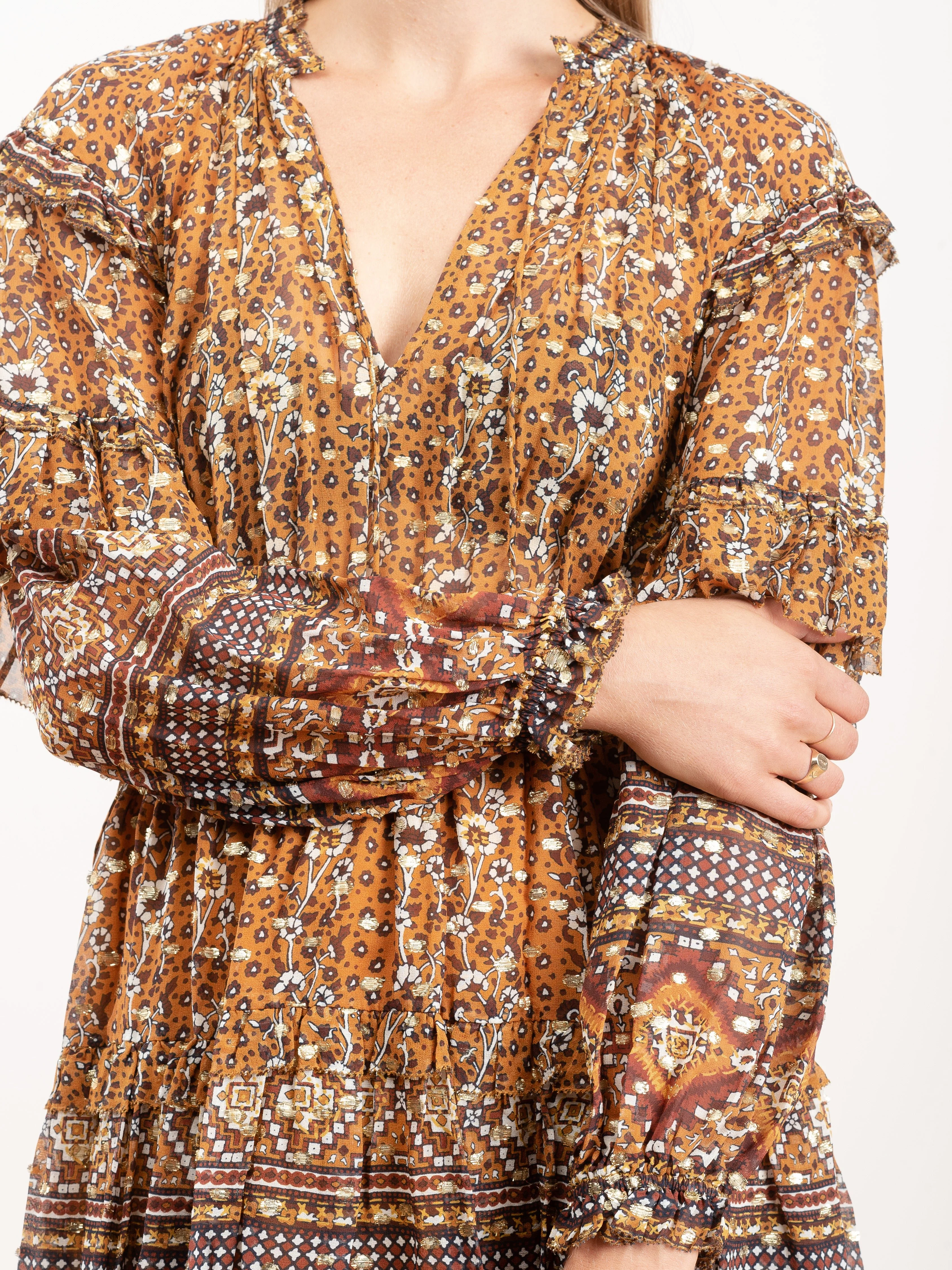 erisa dress - ochre - Image 5