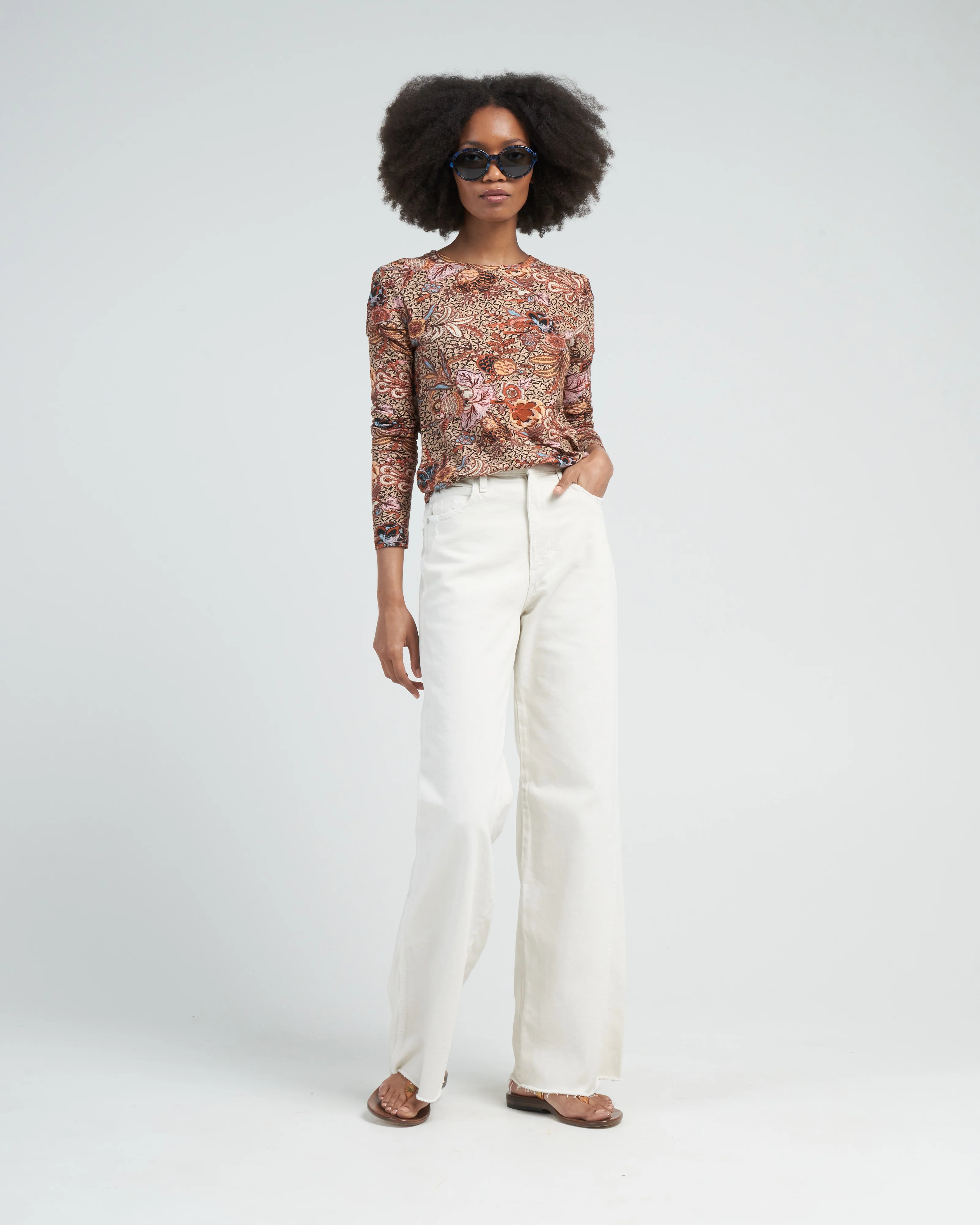 eve top - wheat flower - Image 2