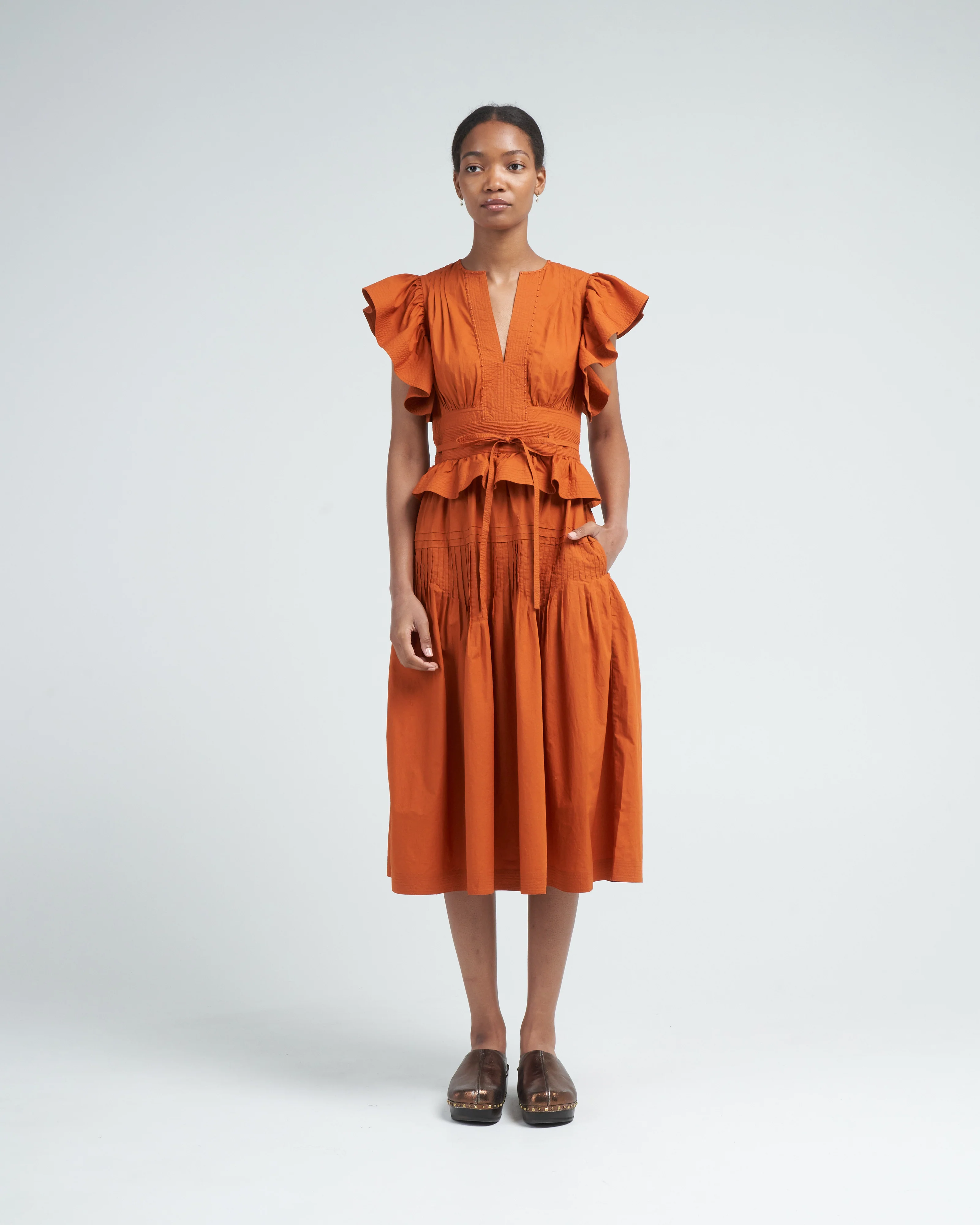 florence dress - saffron - Image 2