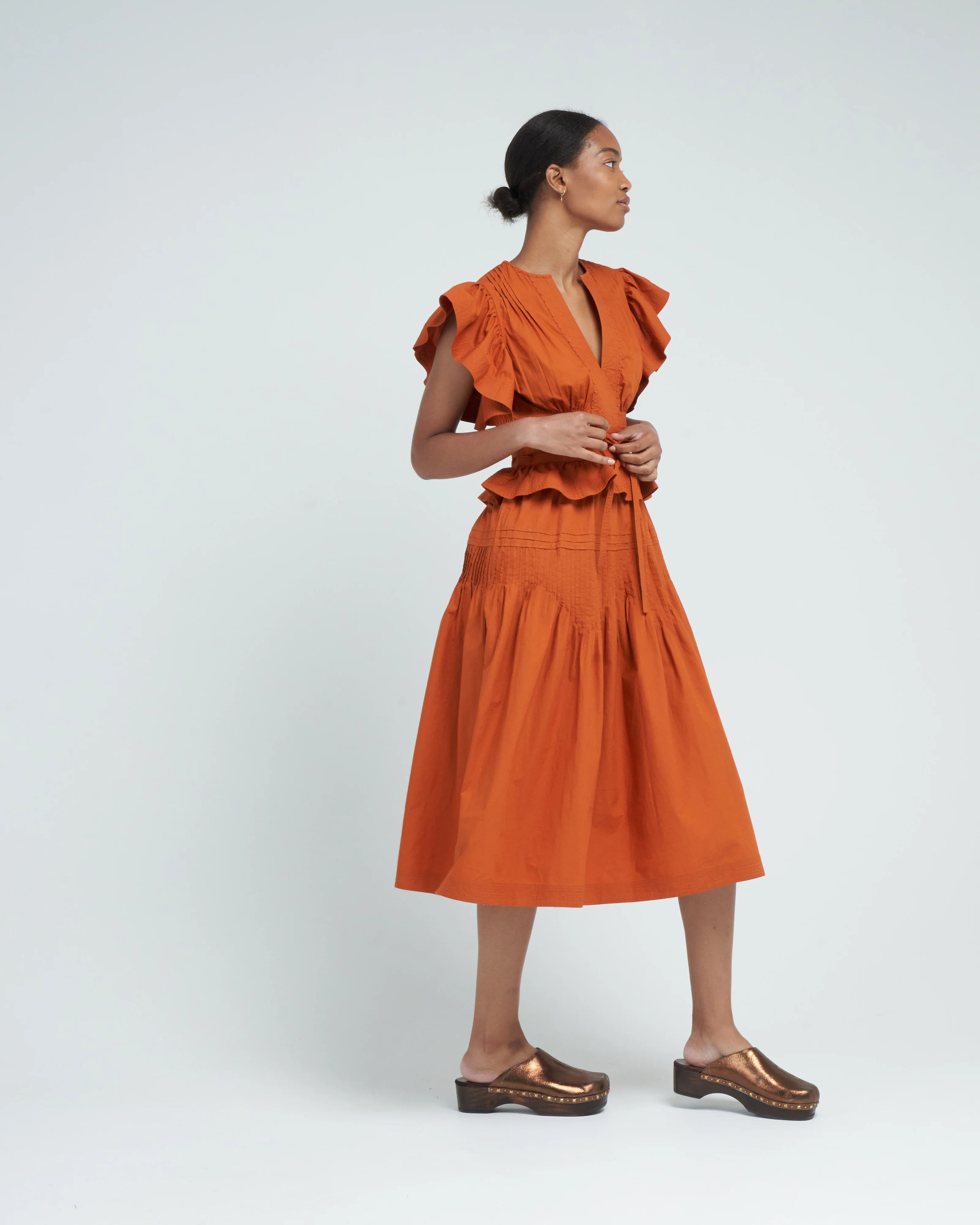 florence dress - saffron - Image 3