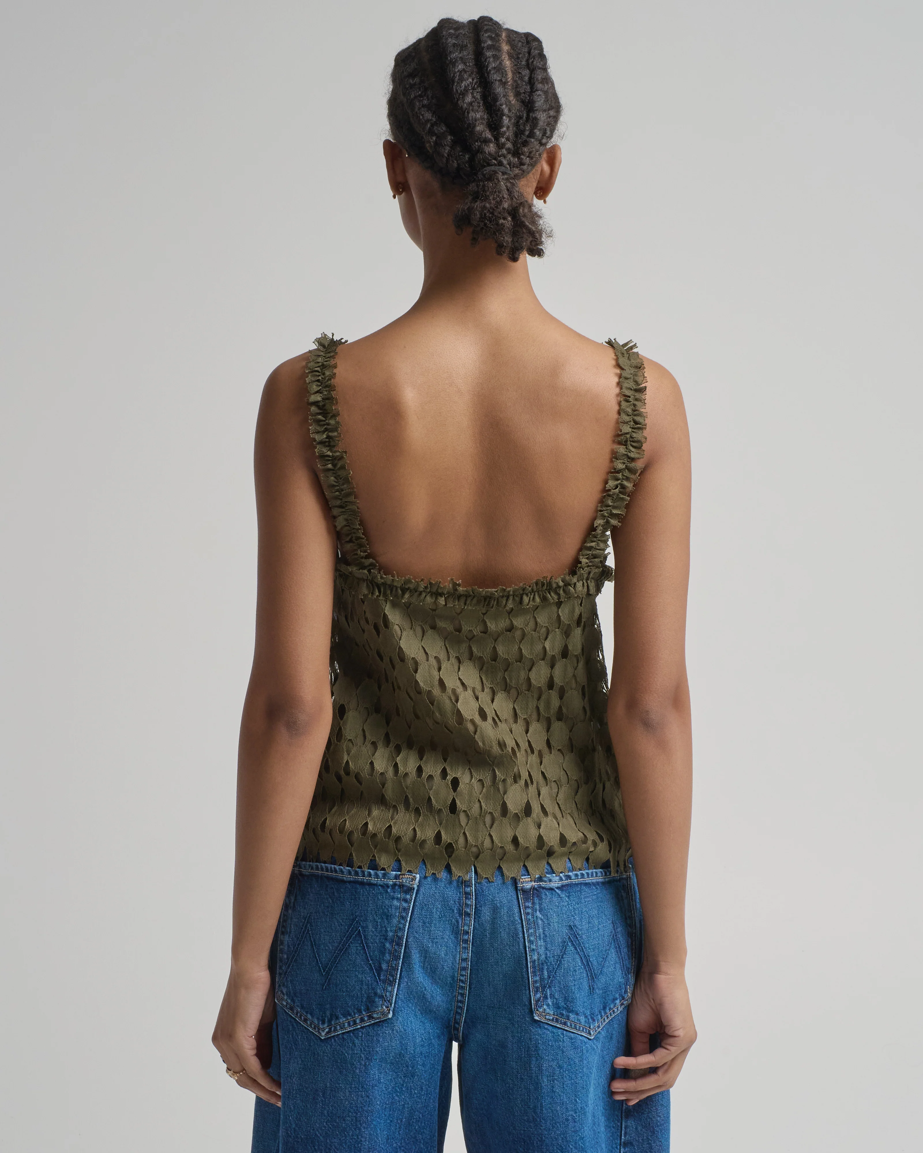 francoise lace tank top - Image 4