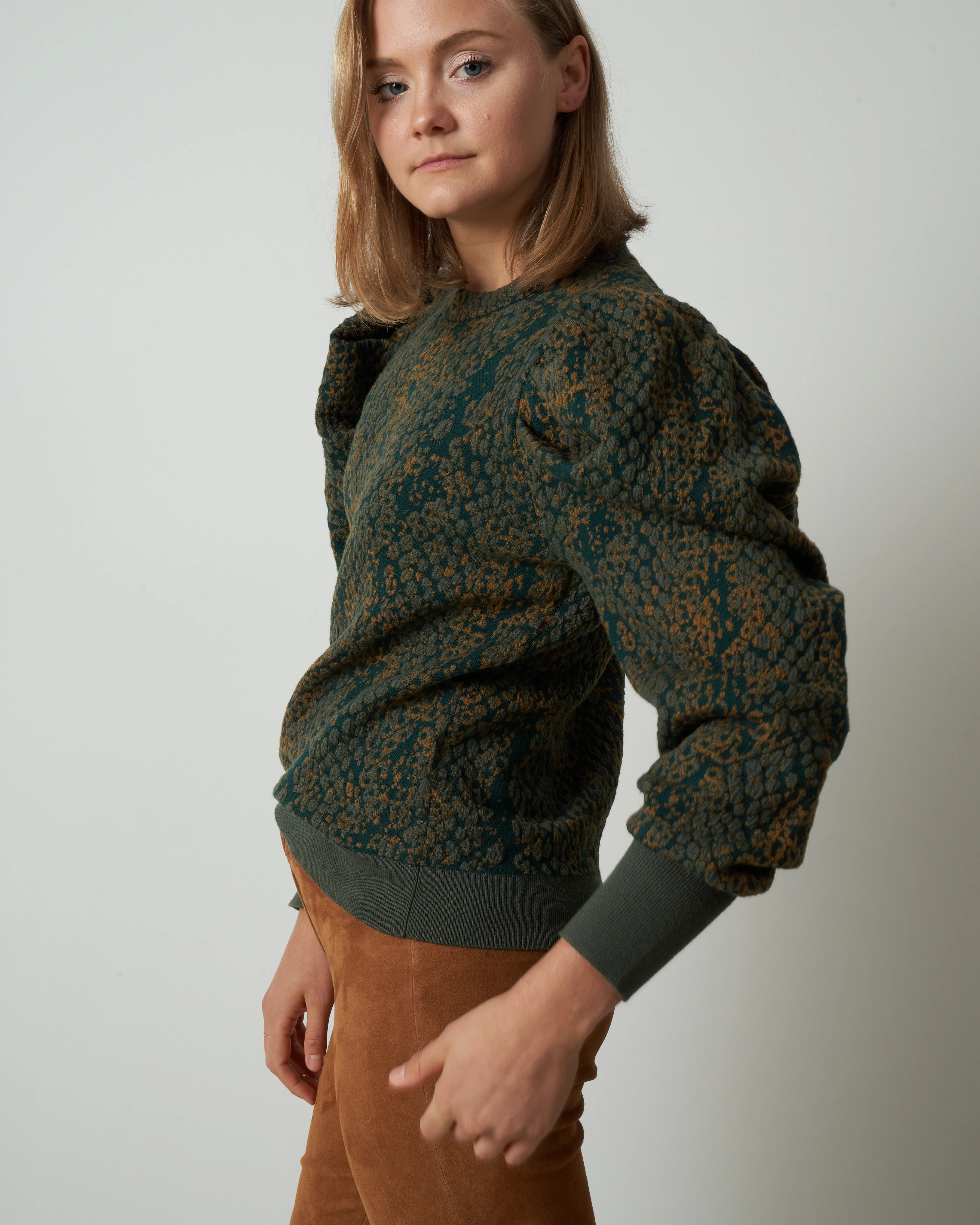 gemma pullover - pine python - Image 3