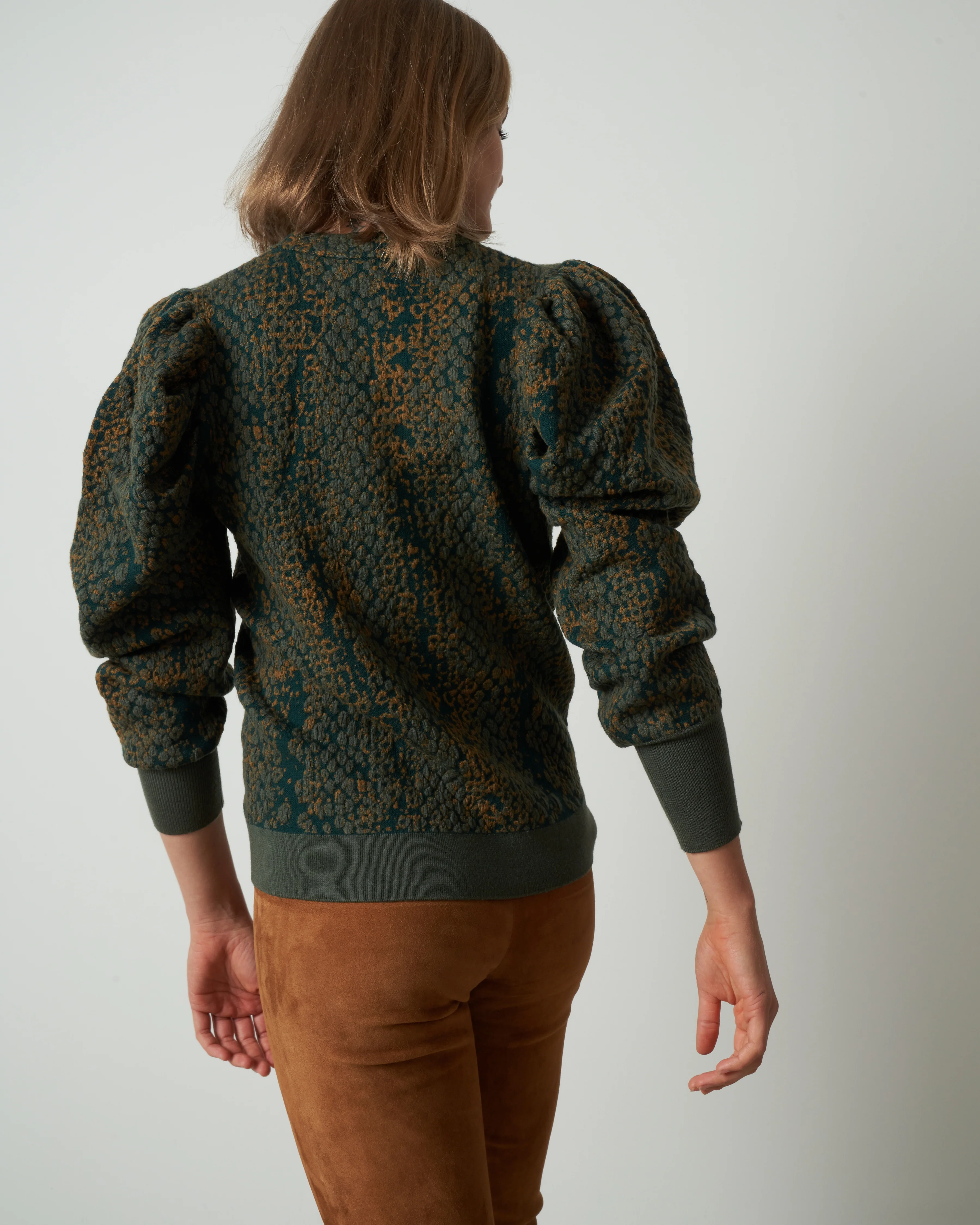 gemma pullover - pine python - Image 4