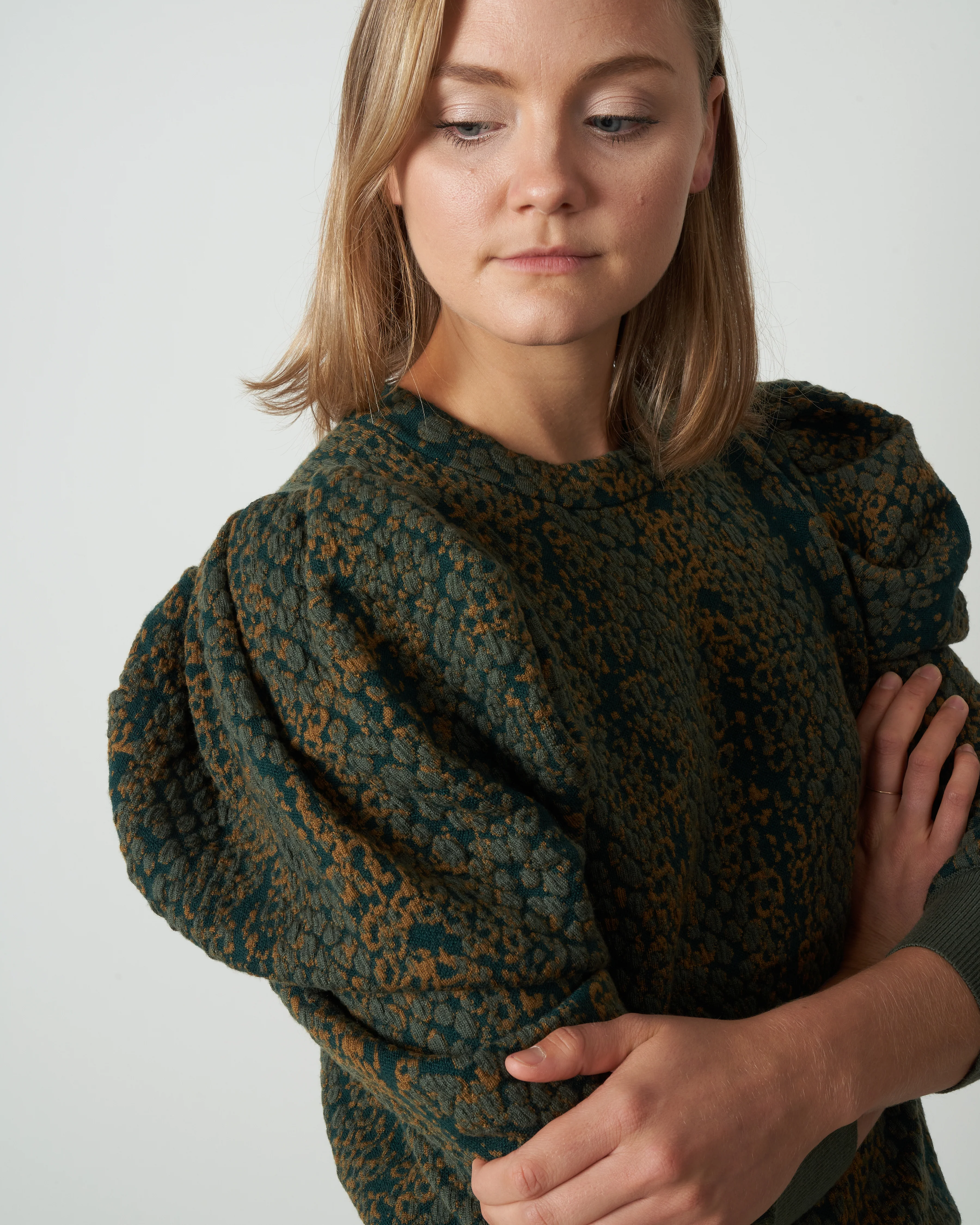 gemma pullover - pine python - Image 6