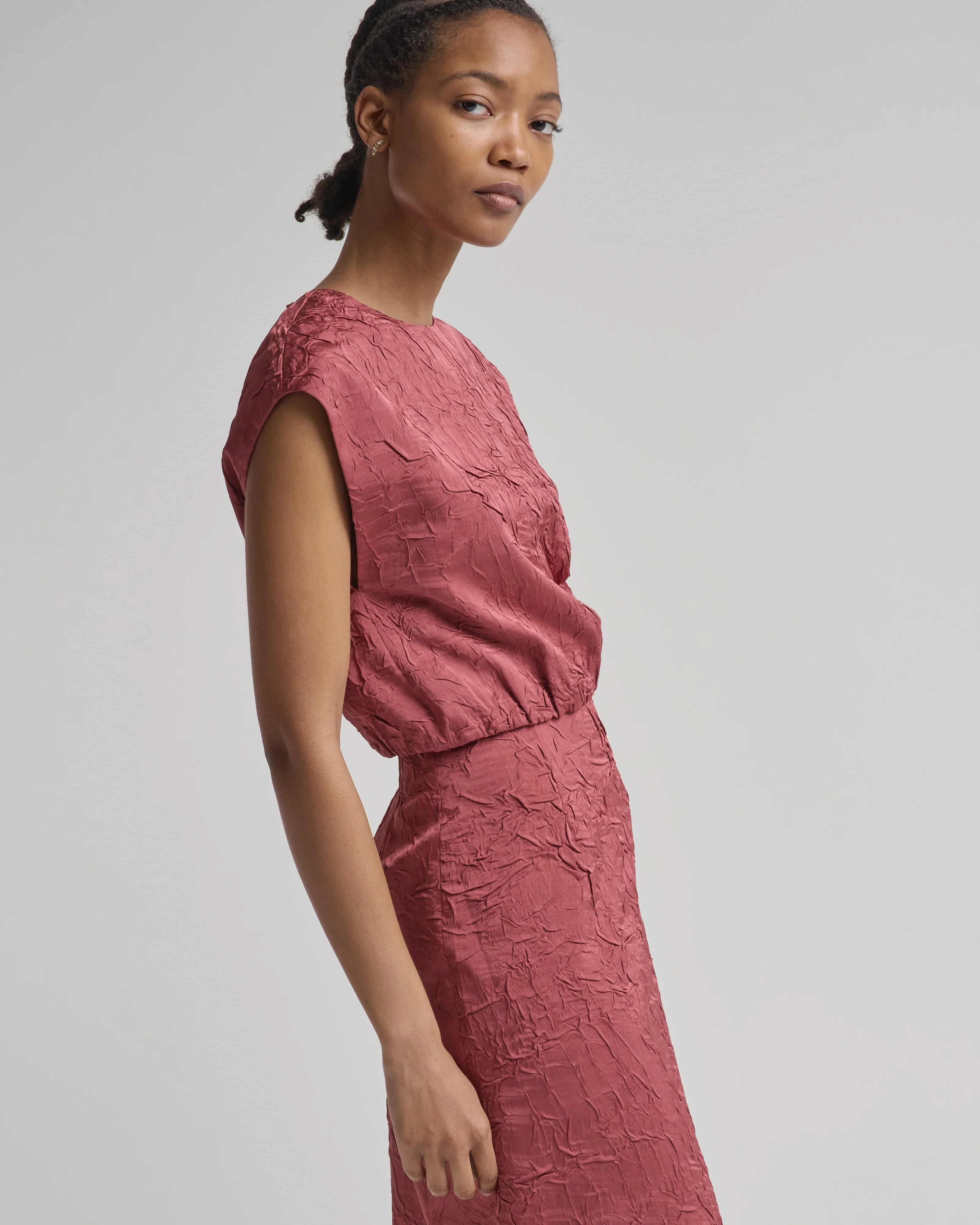 gisella satin crop top - Image 3