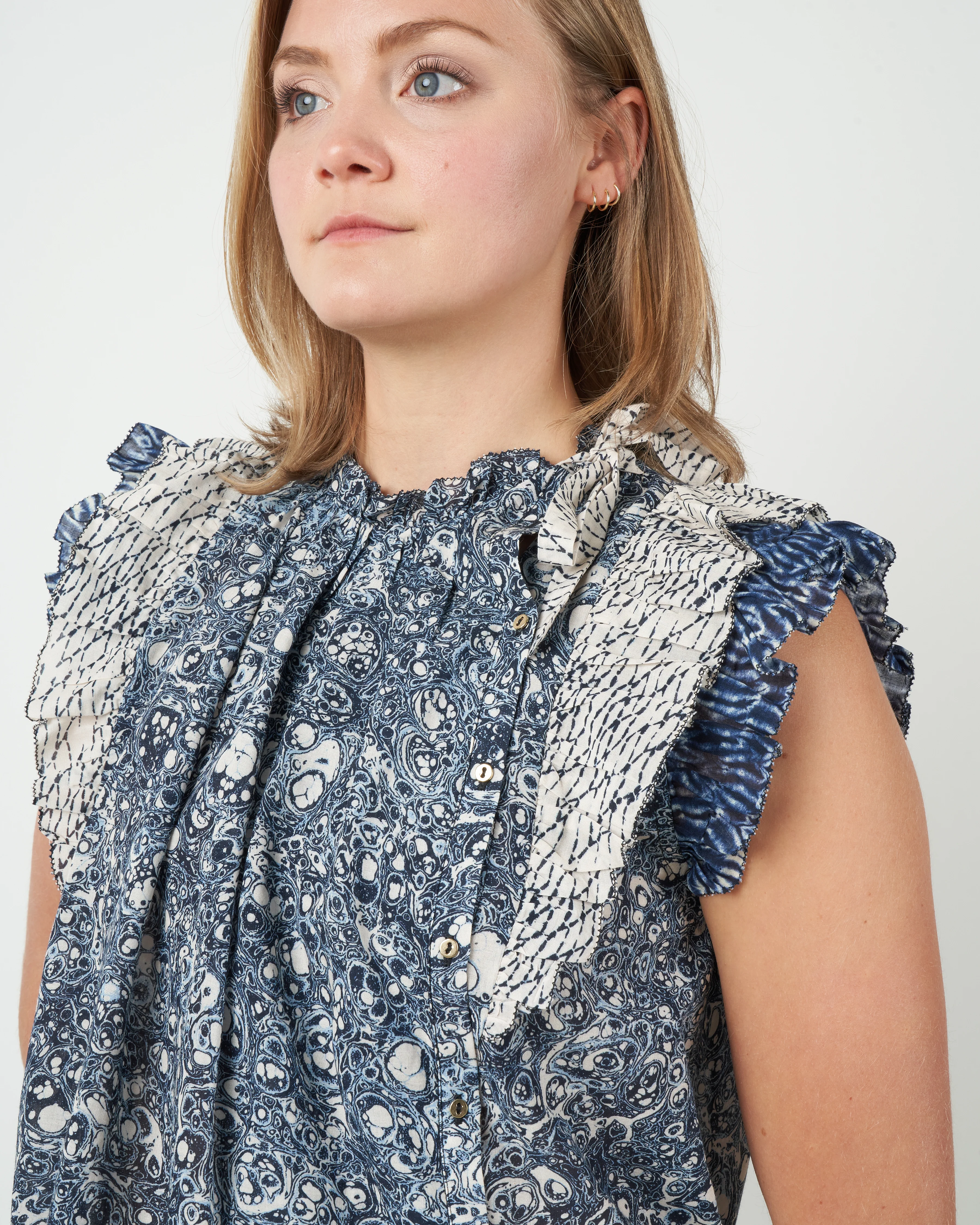 haru top - indigo - Image 5