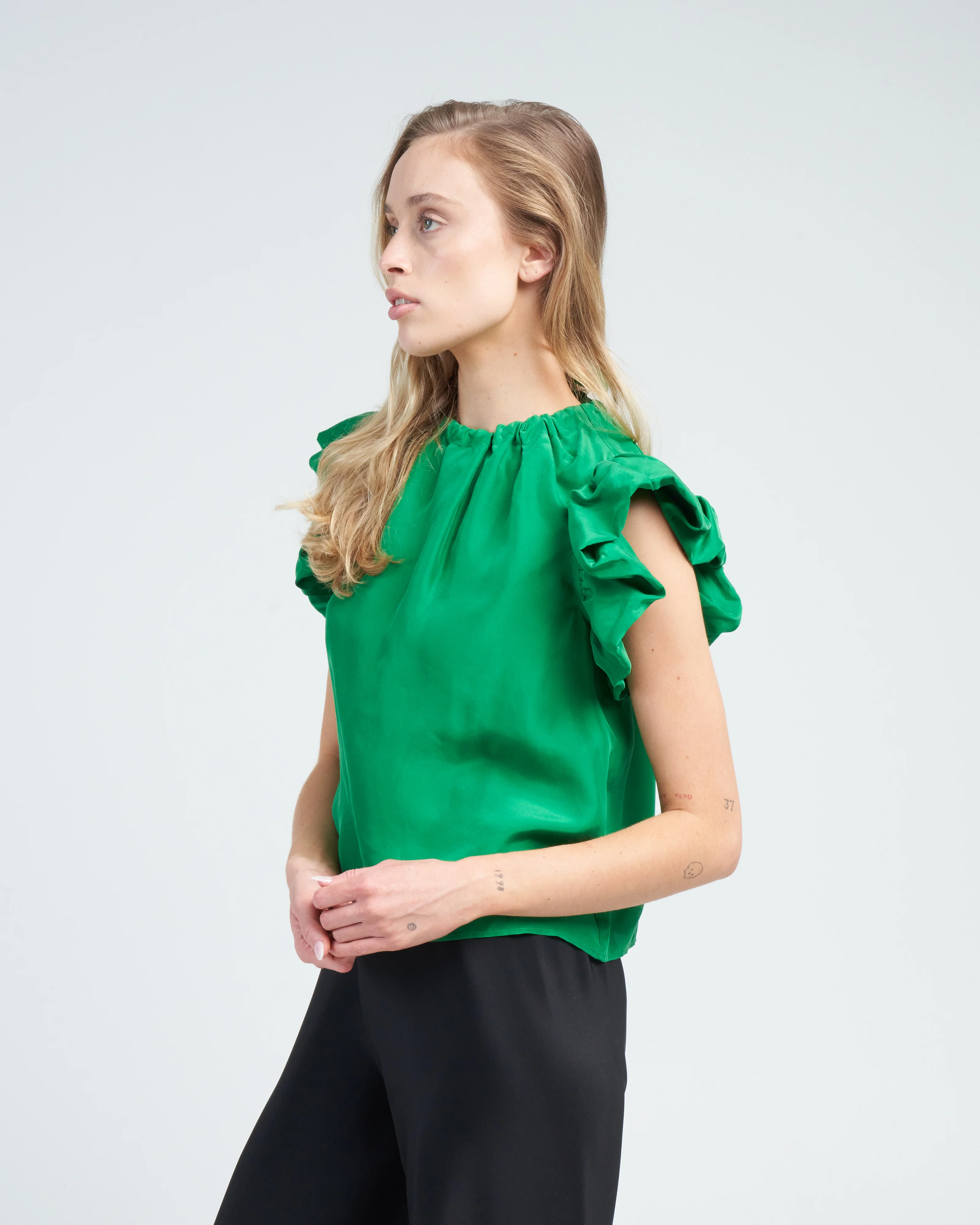 iren top - emerald - Image 2