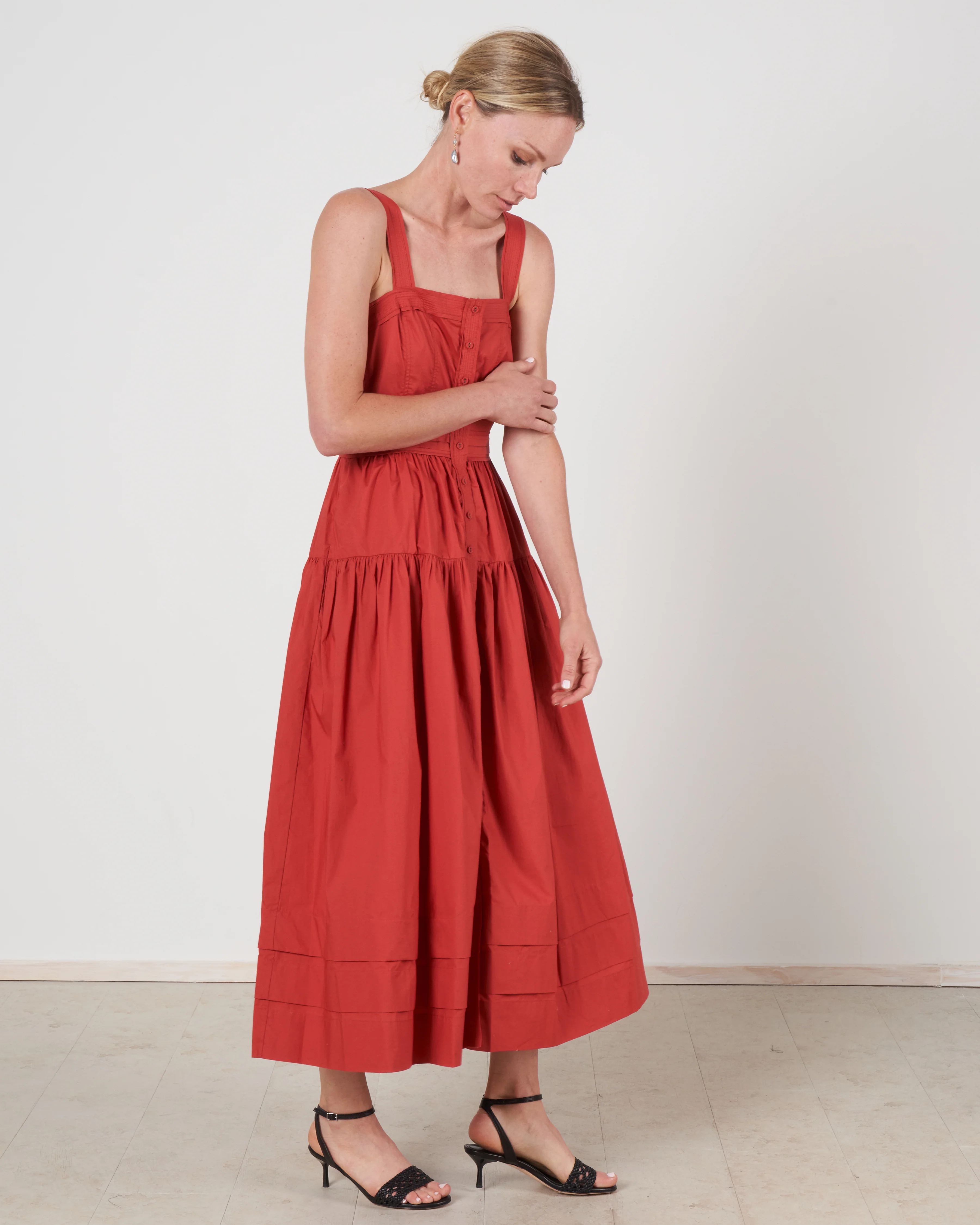 isabela dress - burnt henna - Image 3